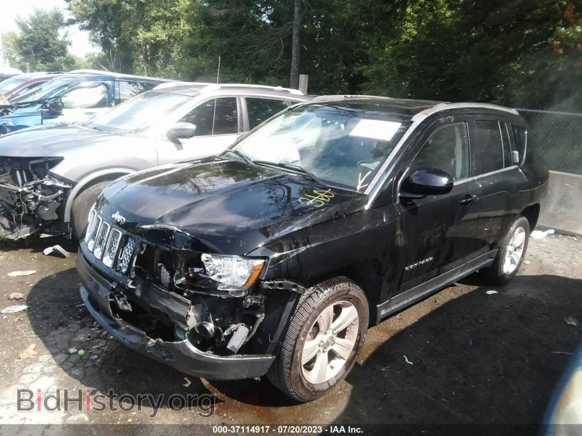 2015 JEEP COMPASS - VIN: 1C4NJDEB5FD239761 - Фото 2