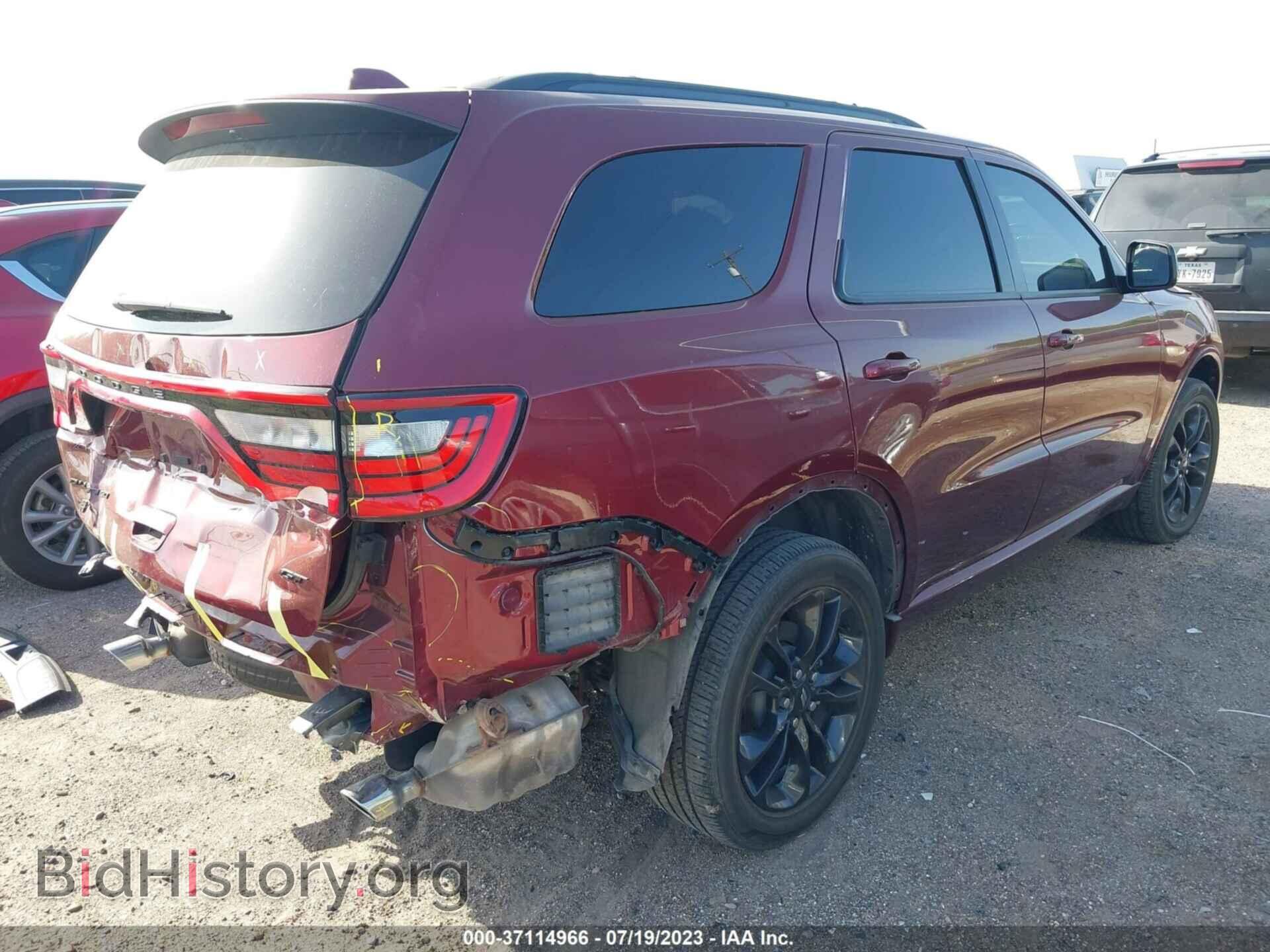 2021 DODGE DURANGO - VIN: 1C4RDJDGXMC718443 - Фото 4