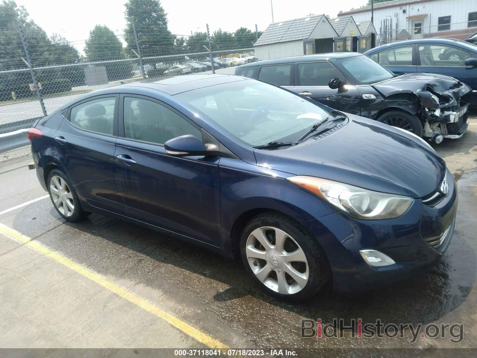 Photo 5NPDH4AE4BH017465 - HYUNDAI ELANTRA 2011