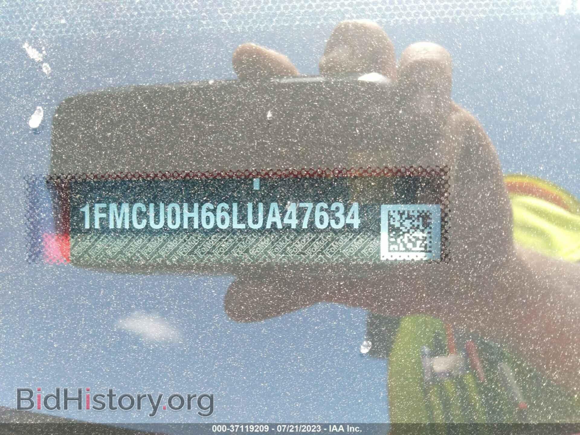 2020 FORD ESCAPE - VIN: 1FMCU0H66LUA47634 - Фото 9