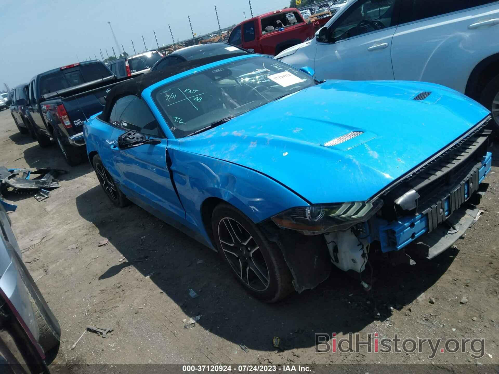 Photo 1FATP8UH5N5124272 - FORD MUSTANG 2022