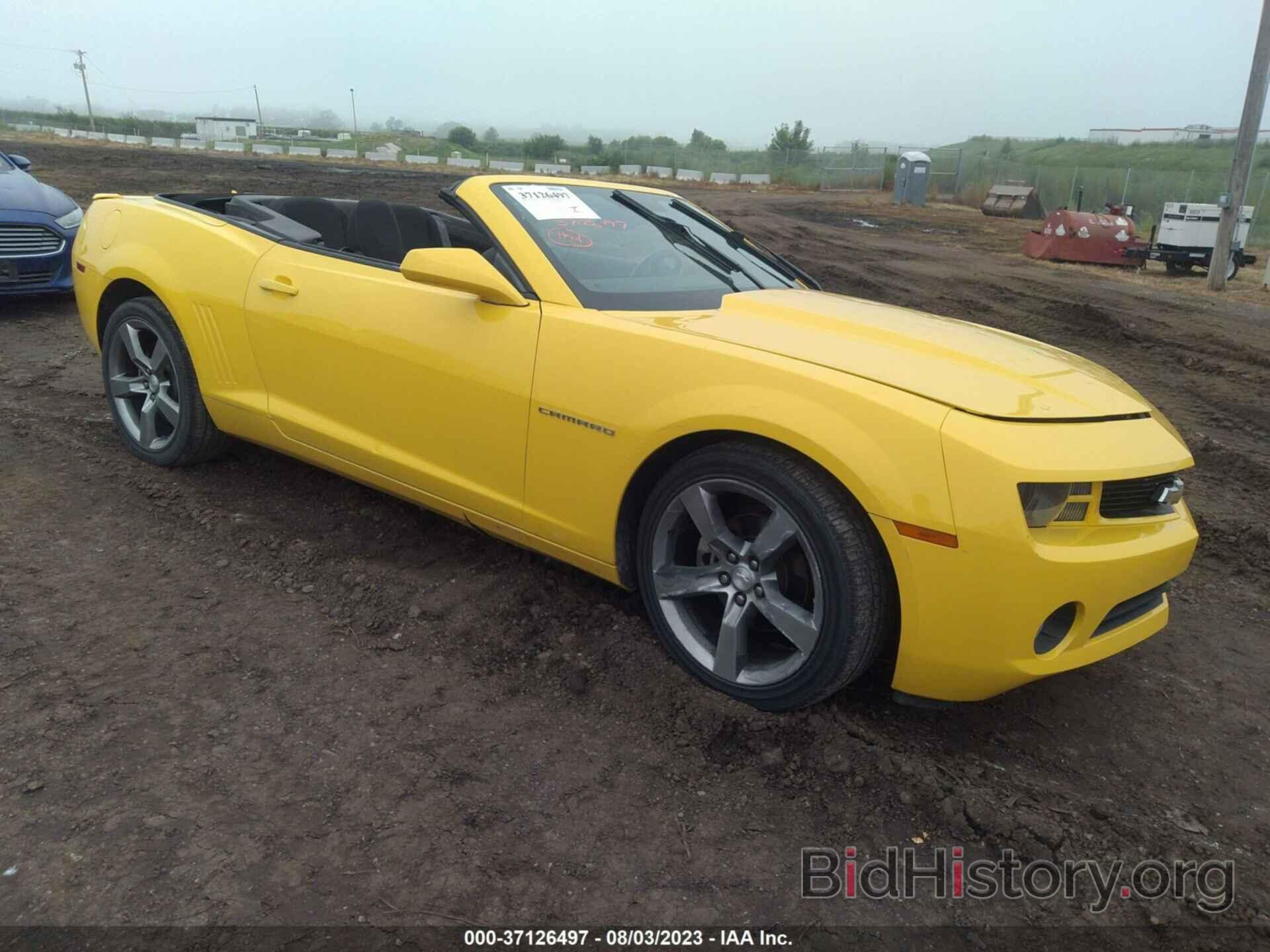 Photo 2G1FB3D33C9123014 - CHEVROLET CAMARO 2012