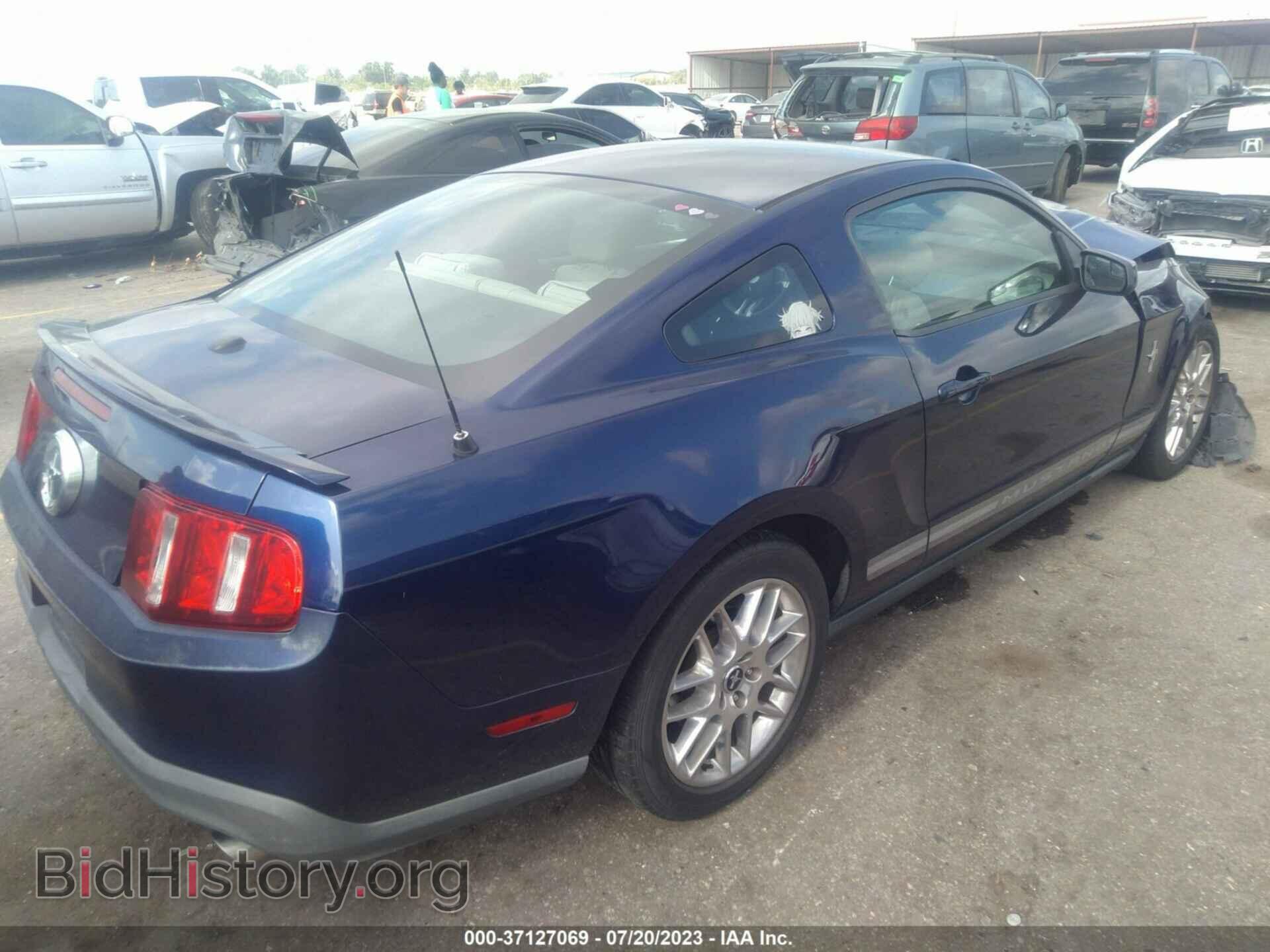 2012 FORD MUSTANG - VIN: 1ZVBP8AM9C5230077 - Фото 4