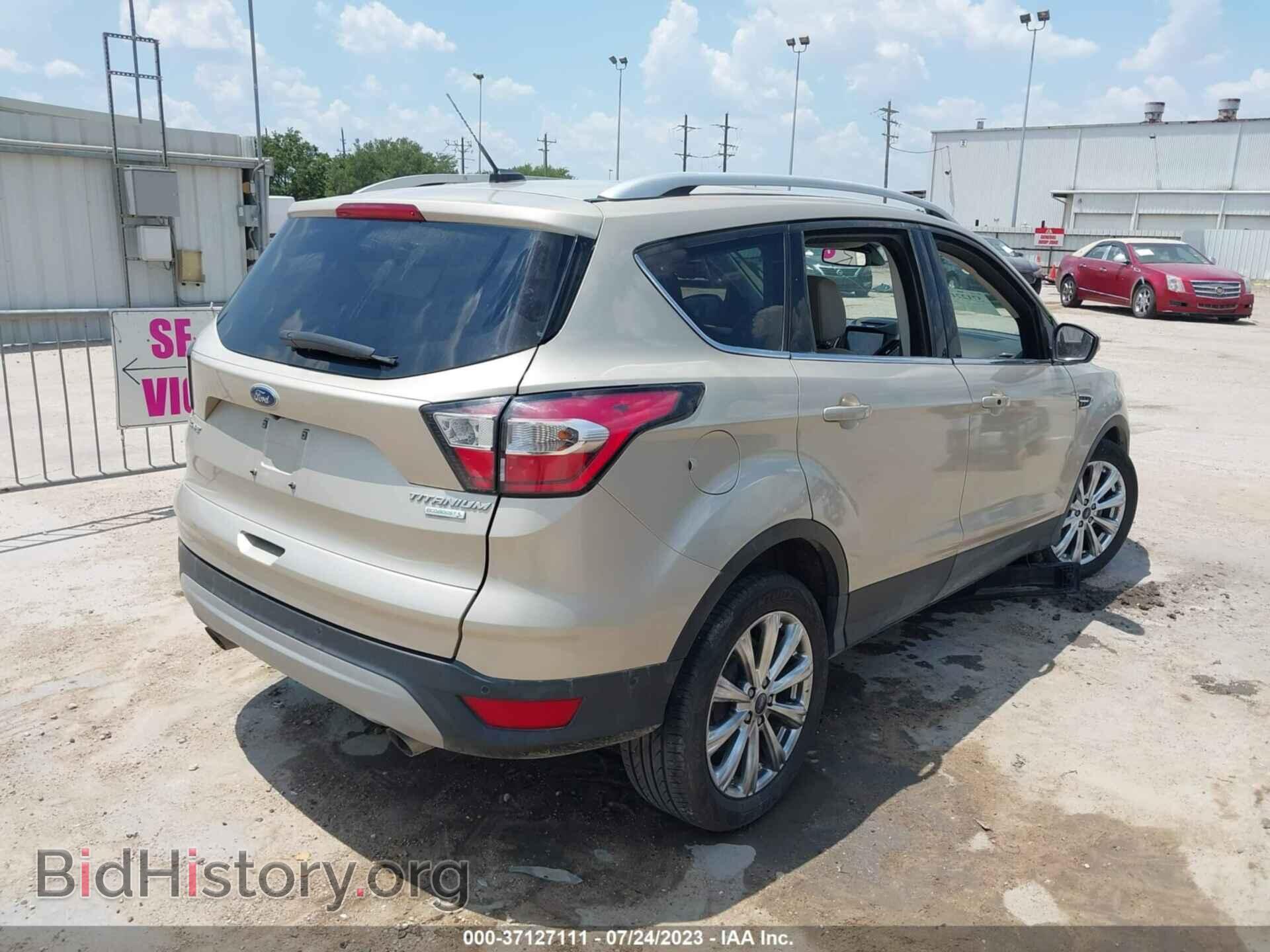 2017 FORD ESCAPE - VIN: 1FMCU0J90HUD86904 - Photo 4
