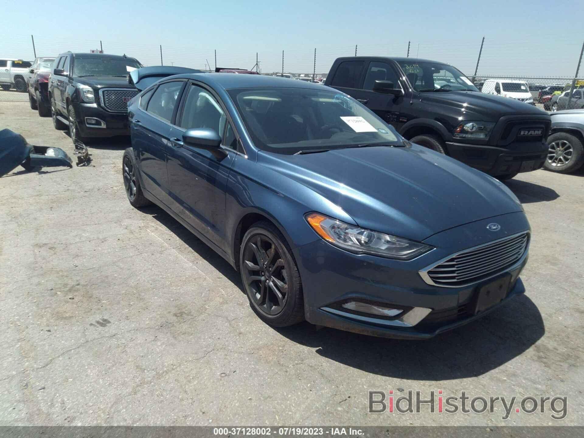 Photo 3FA6P0HD3JR252846 - FORD FUSION 2018