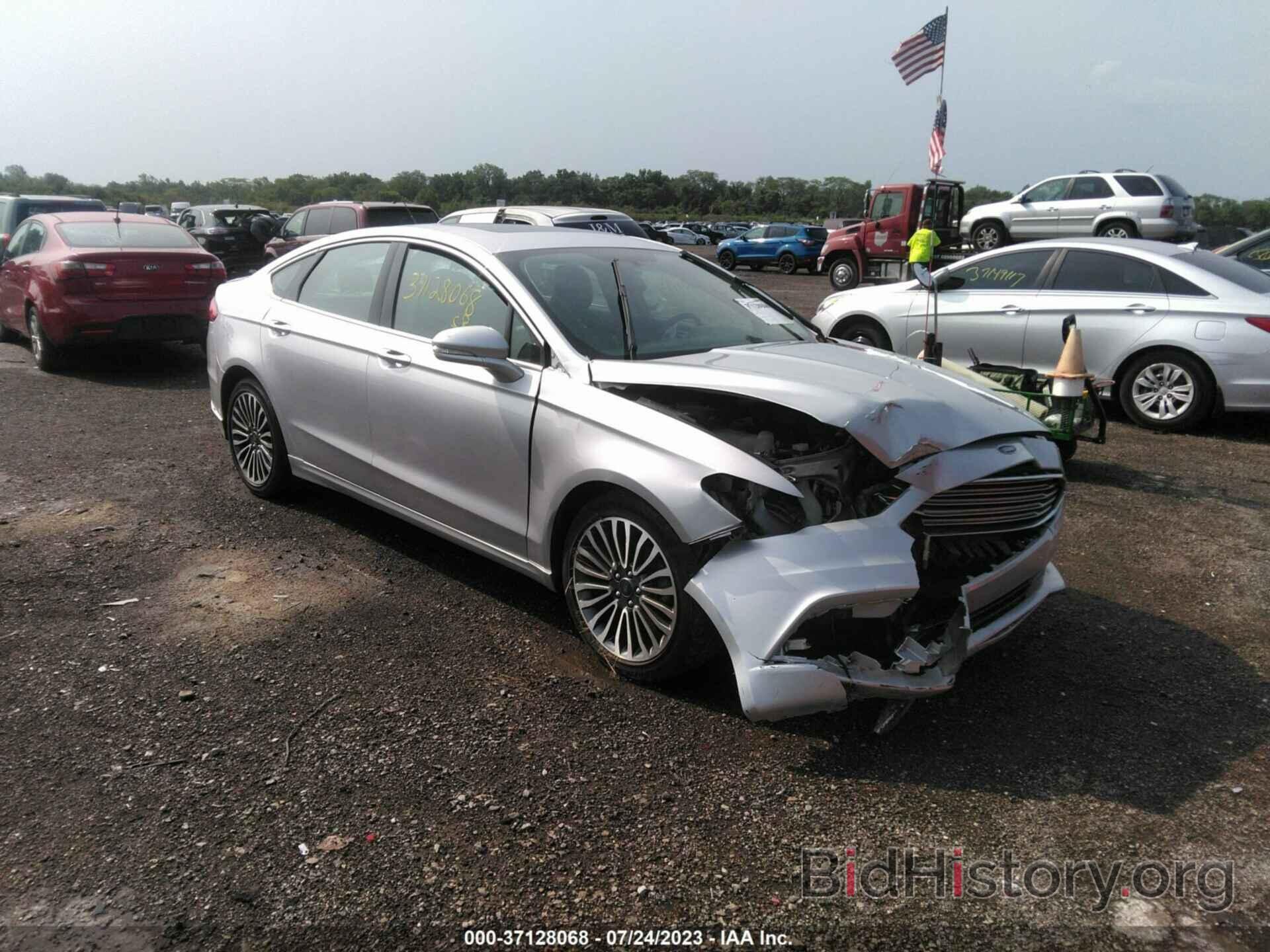 Photo 3FA6P0D92JR131386 - FORD FUSION 2018