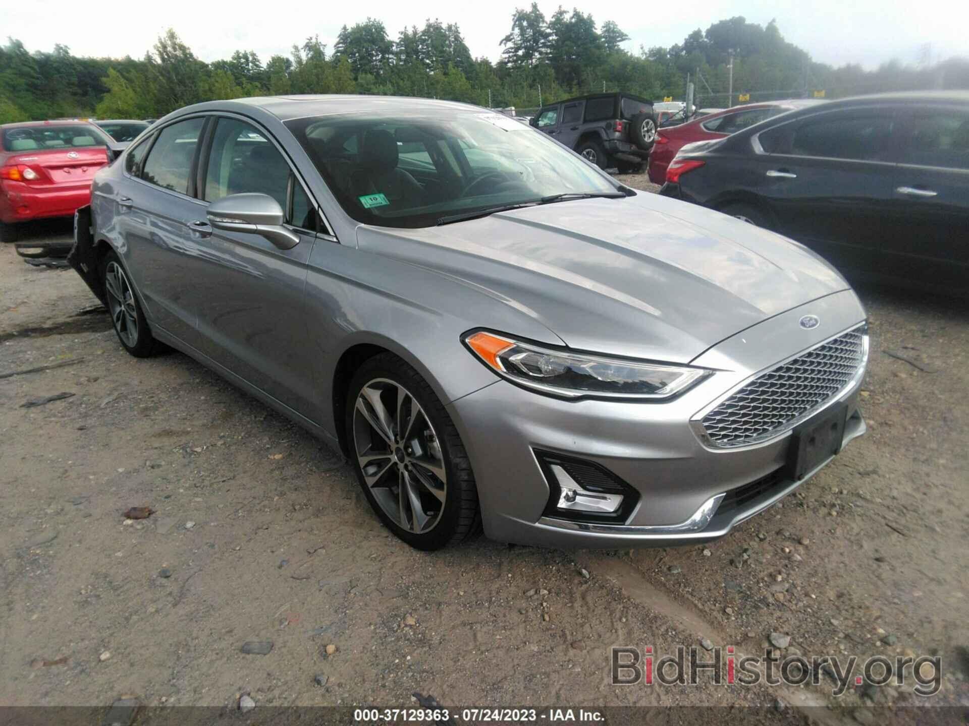 Report 3FA6P0D95LR152509 FORD FUSION 2020 Gray Gasoline - price and ...