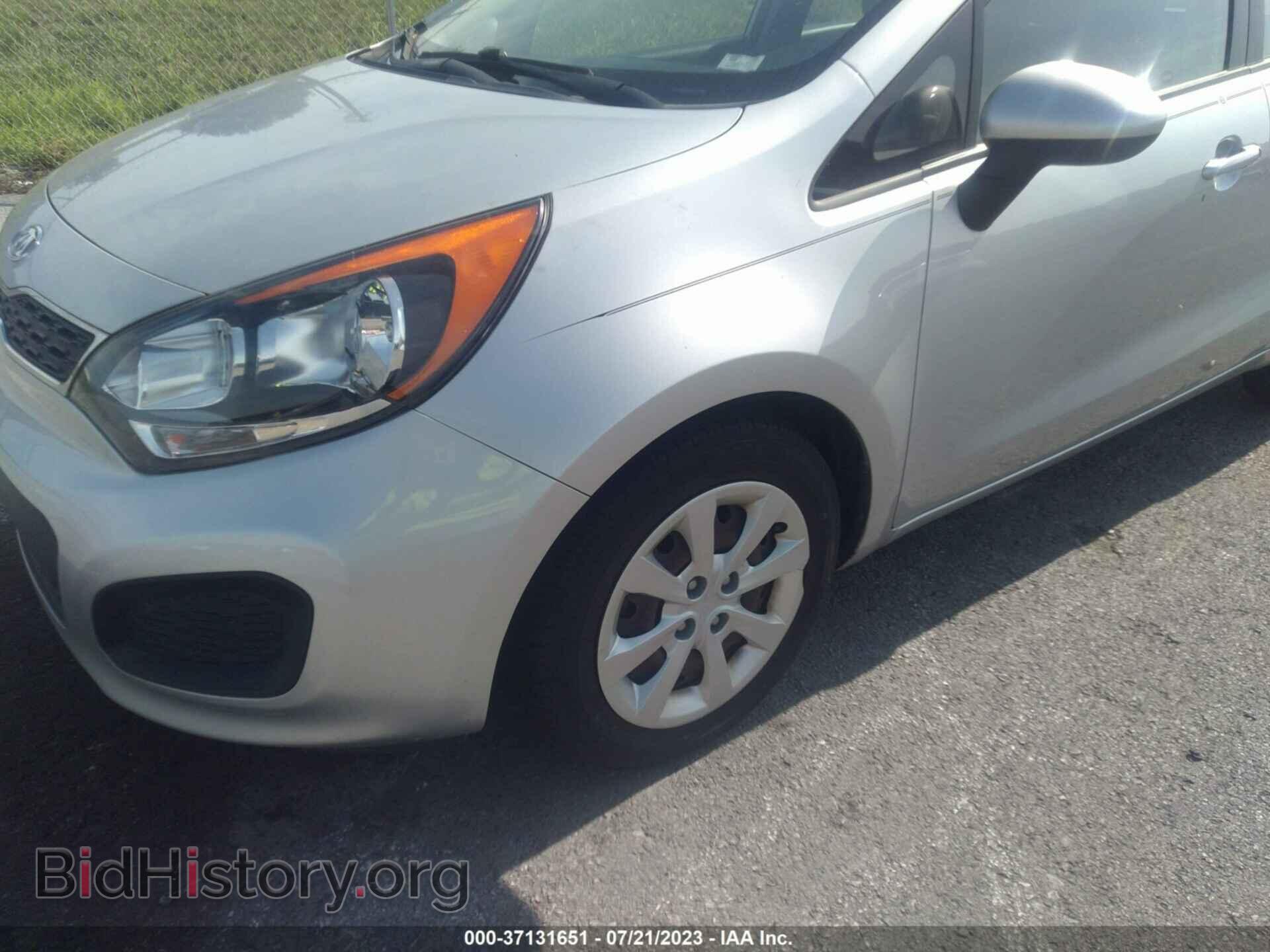2012 KIA RIO - VIN: KNADN5A38C6027132 - Фото 6