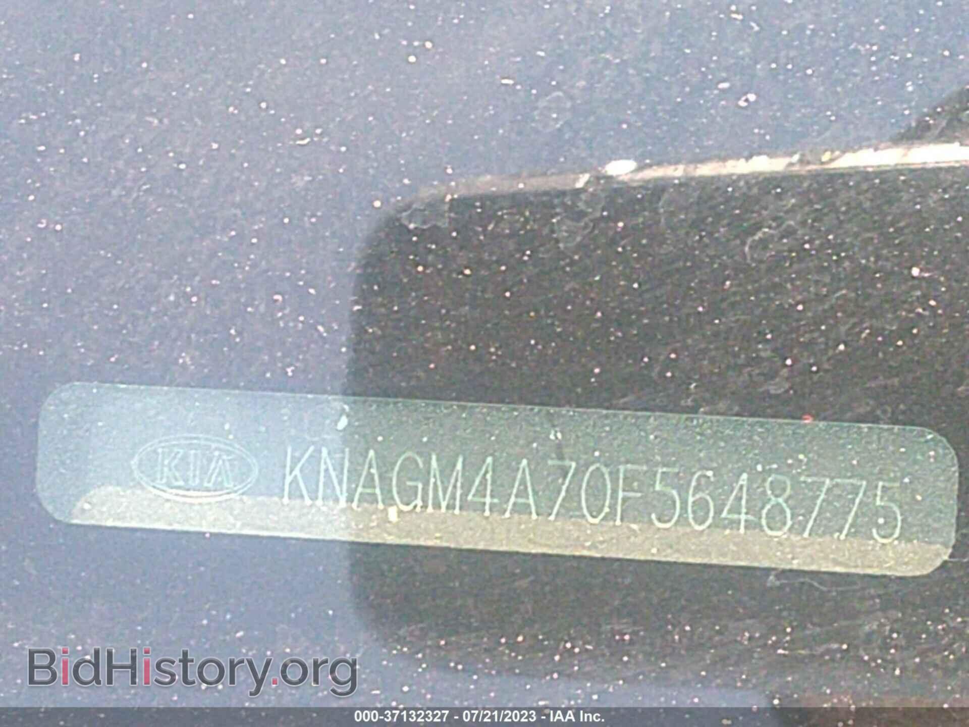 2015 KIA OPTIMA - VIN: KNAGM4A70F5648775 - Photo 9