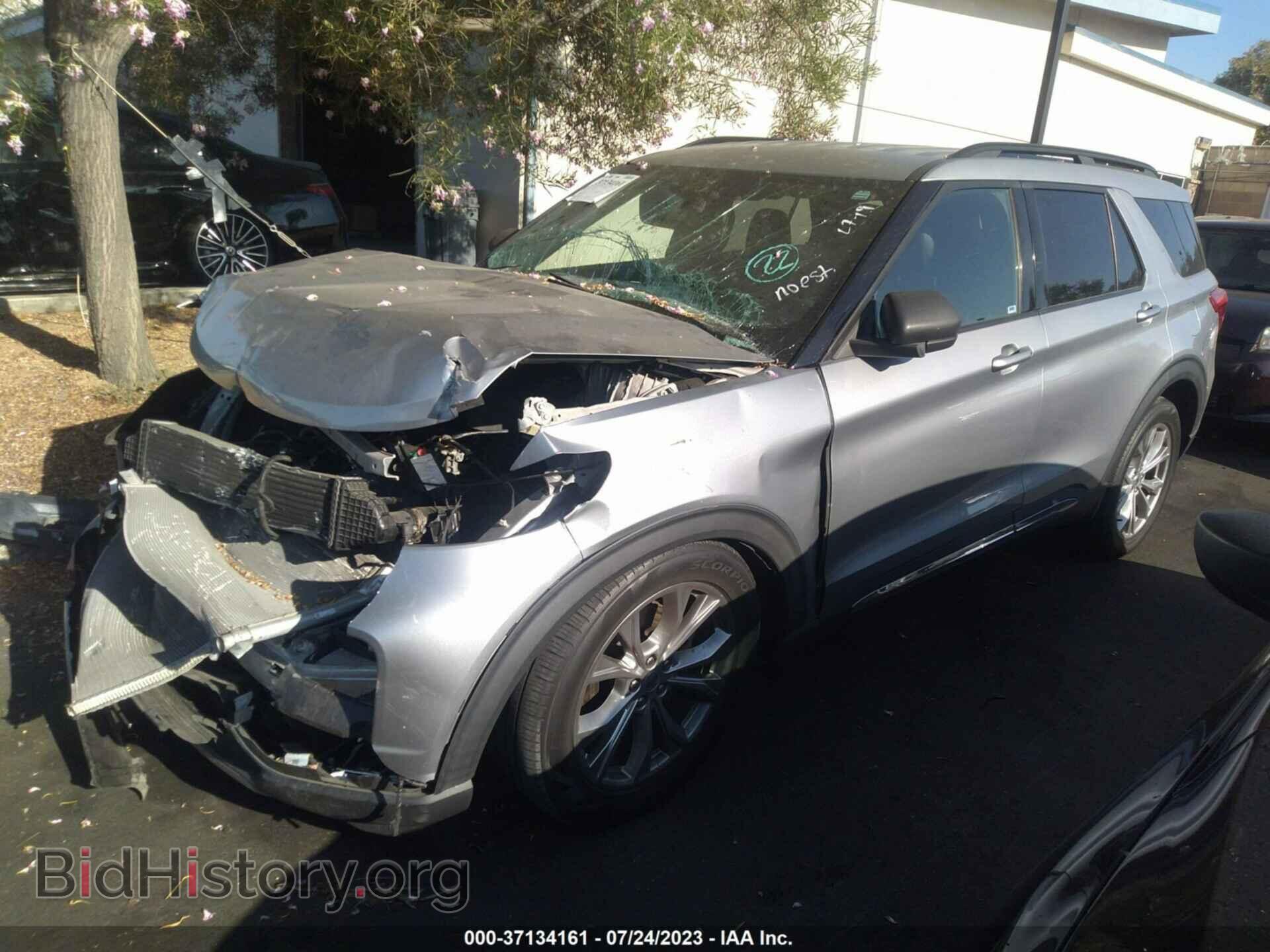 2020 FORD EXPLORER - VIN: 1FMSK7DHXLGA16824 - Фото 2