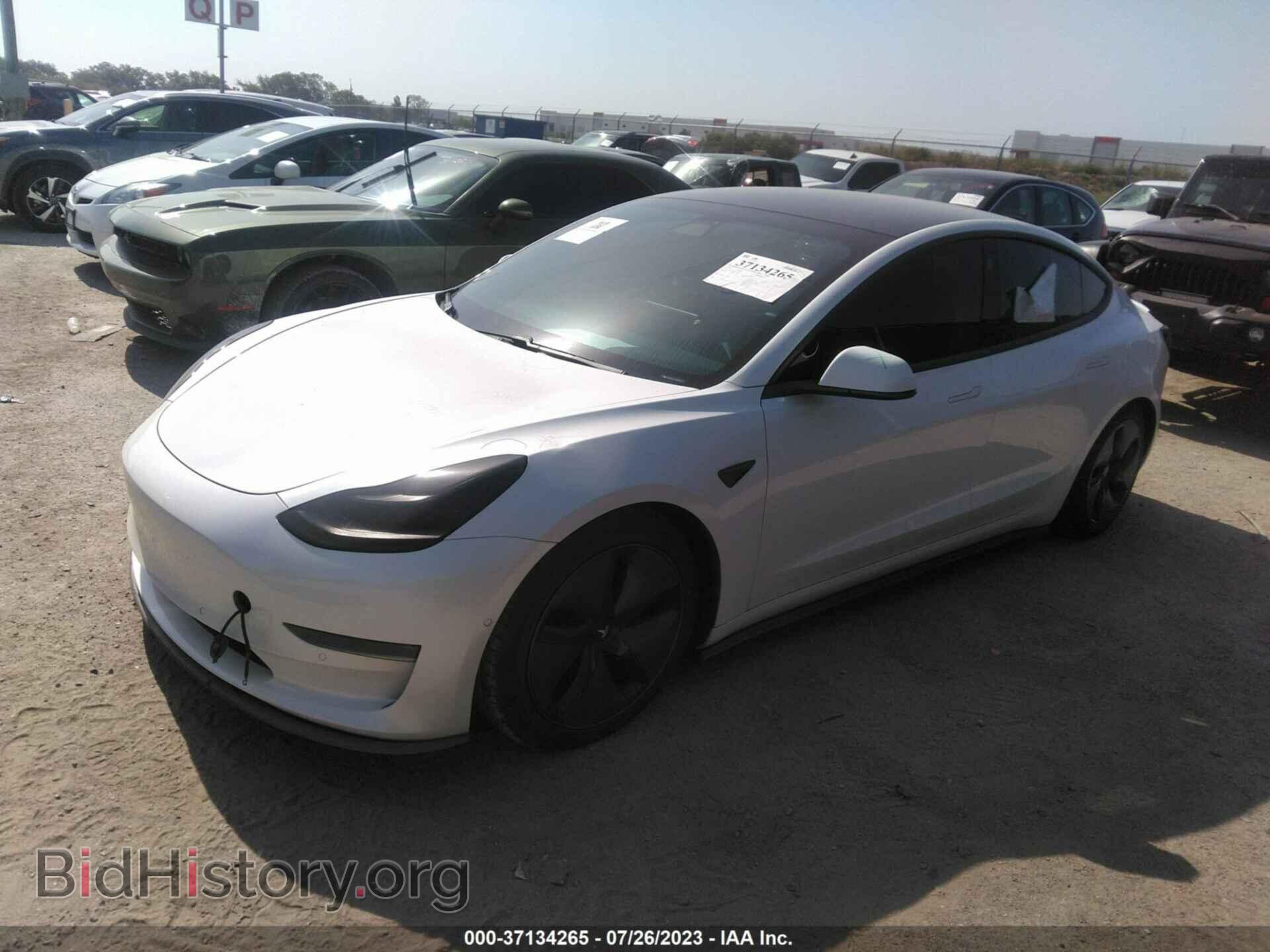 2020 TESLA MODEL 3 - VIN: 5YJ3E1EB5LF618757 - Фото 2
