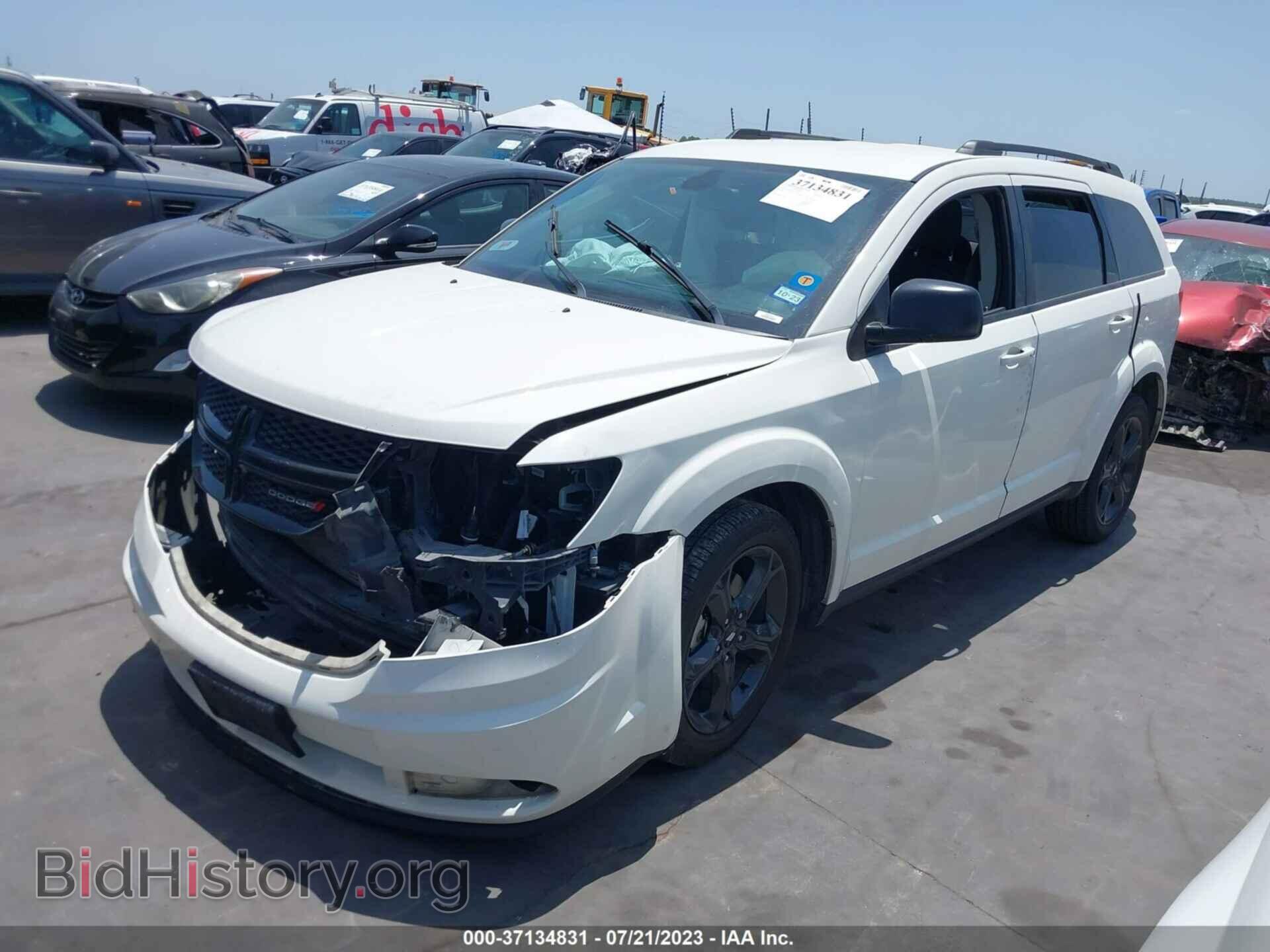 2018 DODGE JOURNEY - VIN: 3C4PDCAB6JT443567 - Фото 2