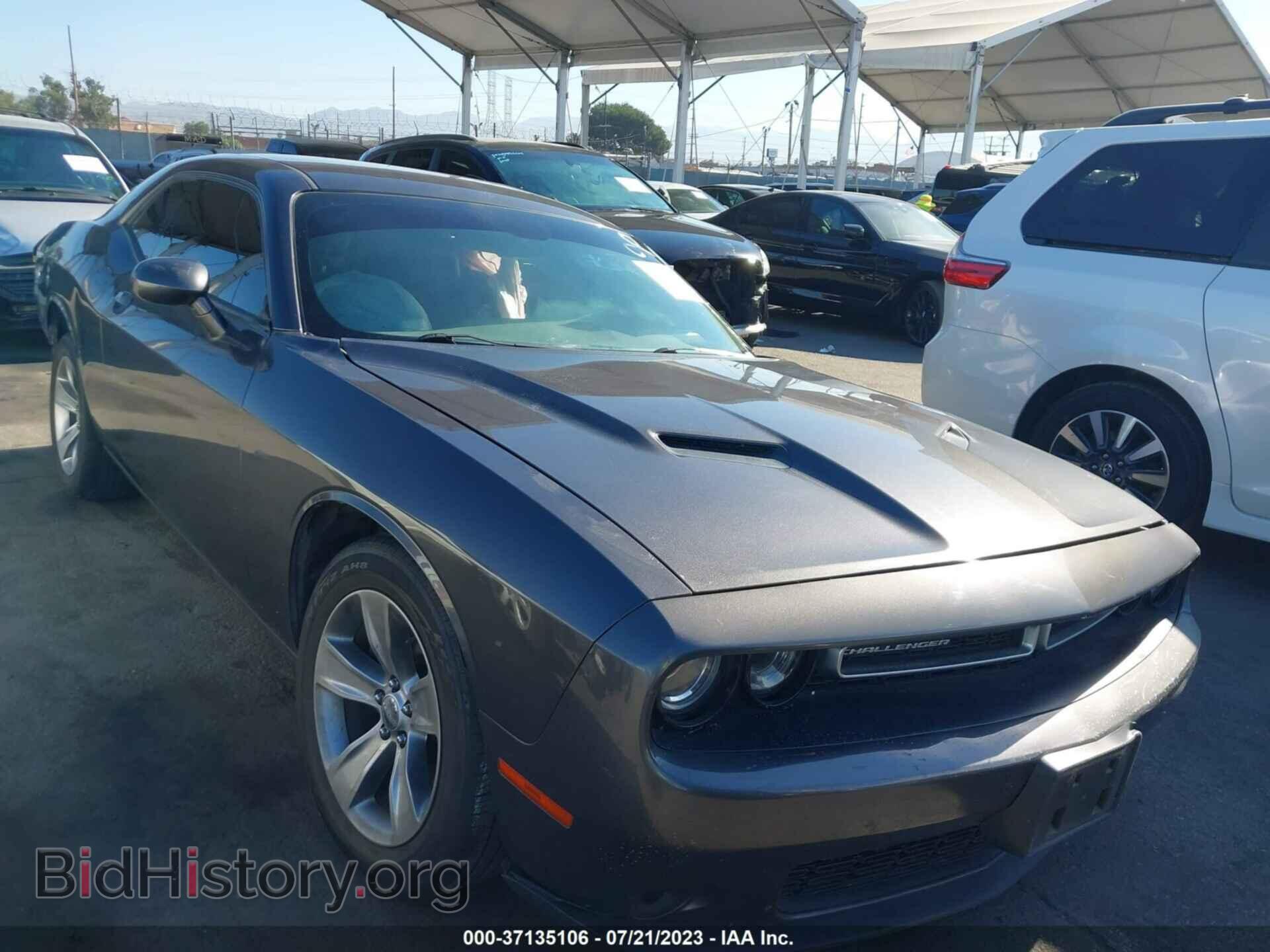 Photo 2C3CDZAG3GH221149 - DODGE CHALLENGER 2016