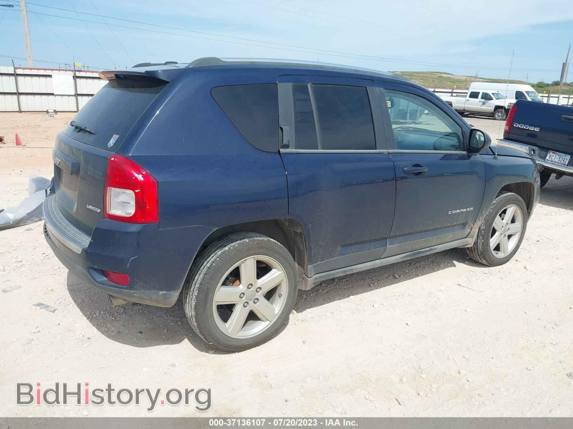 2013 JEEP COMPASS - VIN: 1C4NJCCB9DD258386 - Фото 4