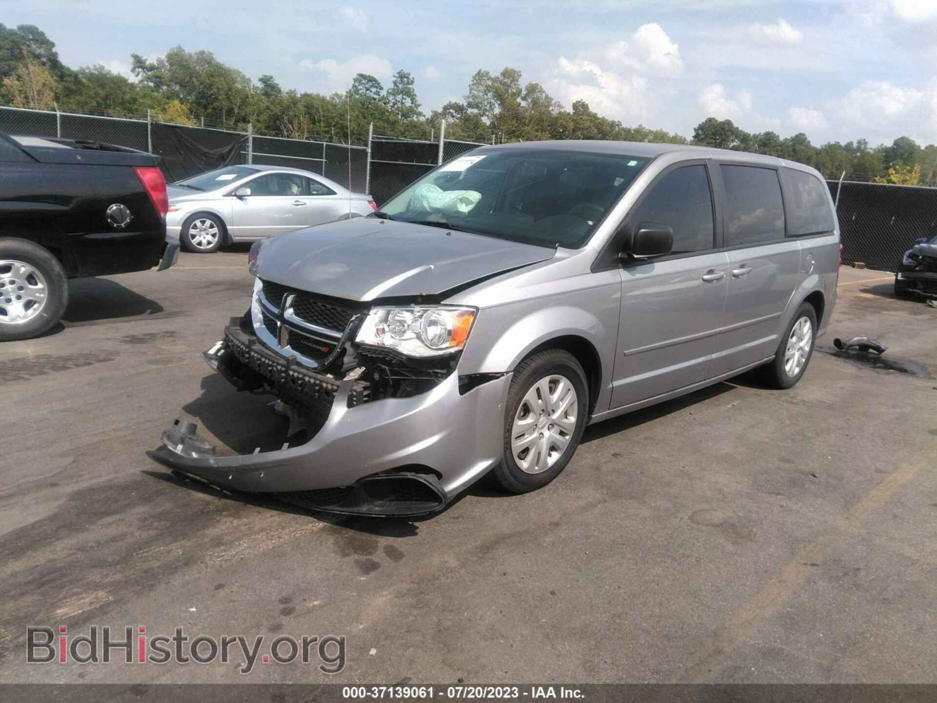 2016 DODGE GRAND CARAVAN - VIN: 2C4RDGBGXGR347933 - Фото 2