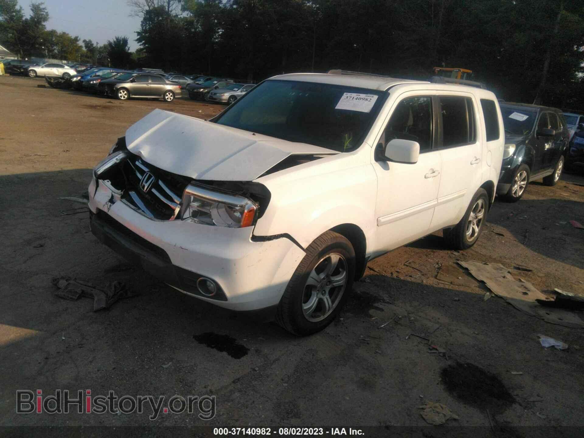 2014 HONDA PILOT - VIN: 5FNYF4H49EB028811 - Фото 2