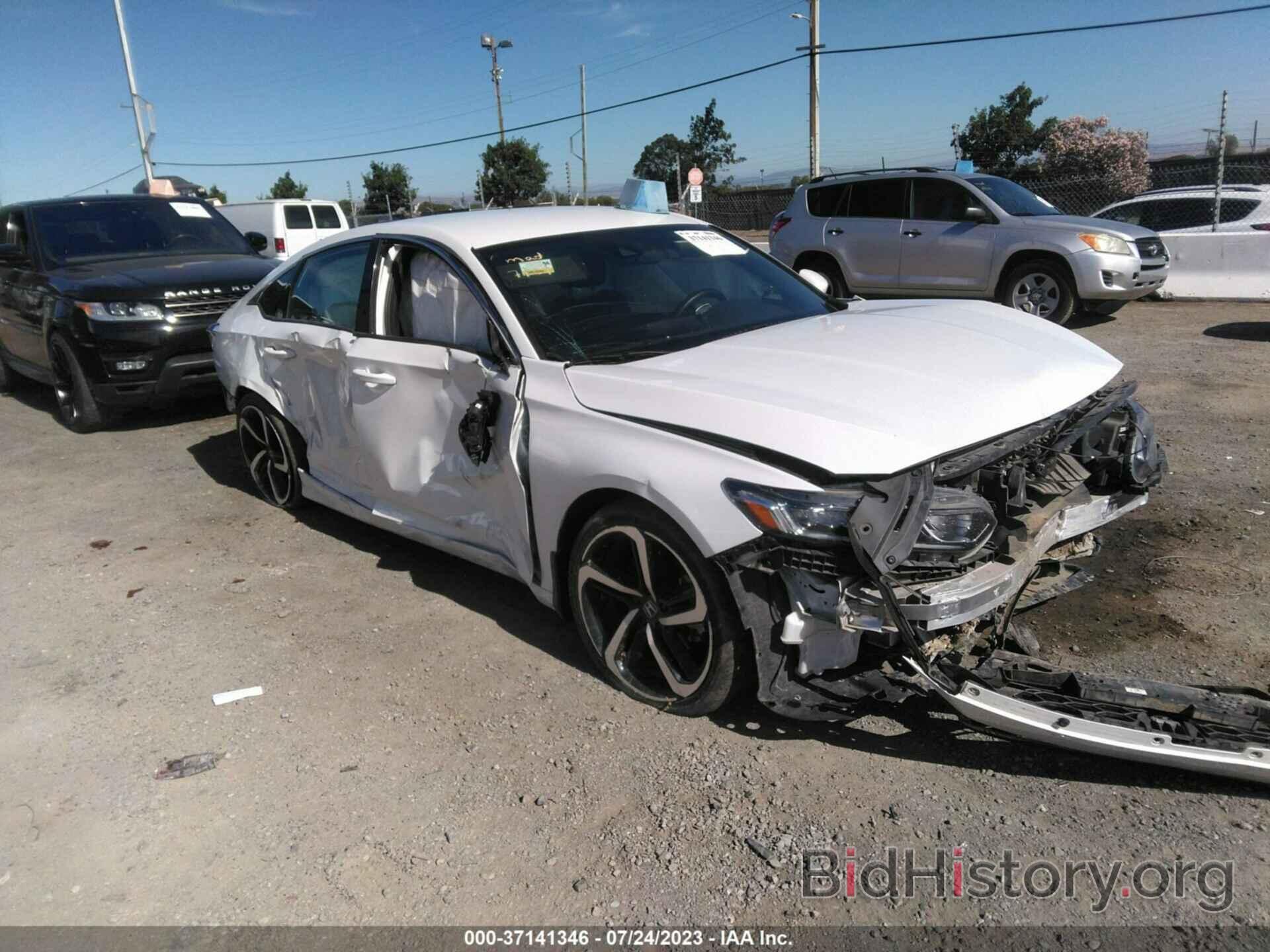 Photo 1HGCV1F35KA103936 - HONDA ACCORD SEDAN 2019