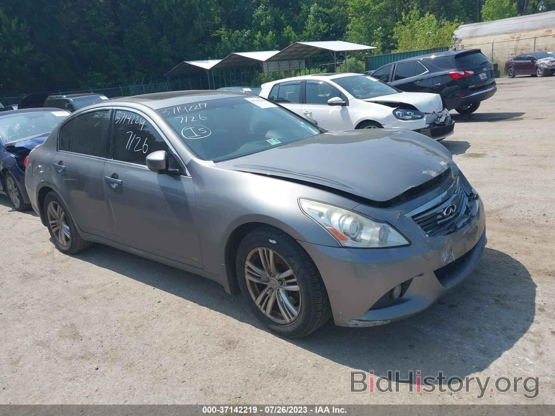 Photo JN1CV6AR5DM764359 - INFINITI G37 SEDAN 2013