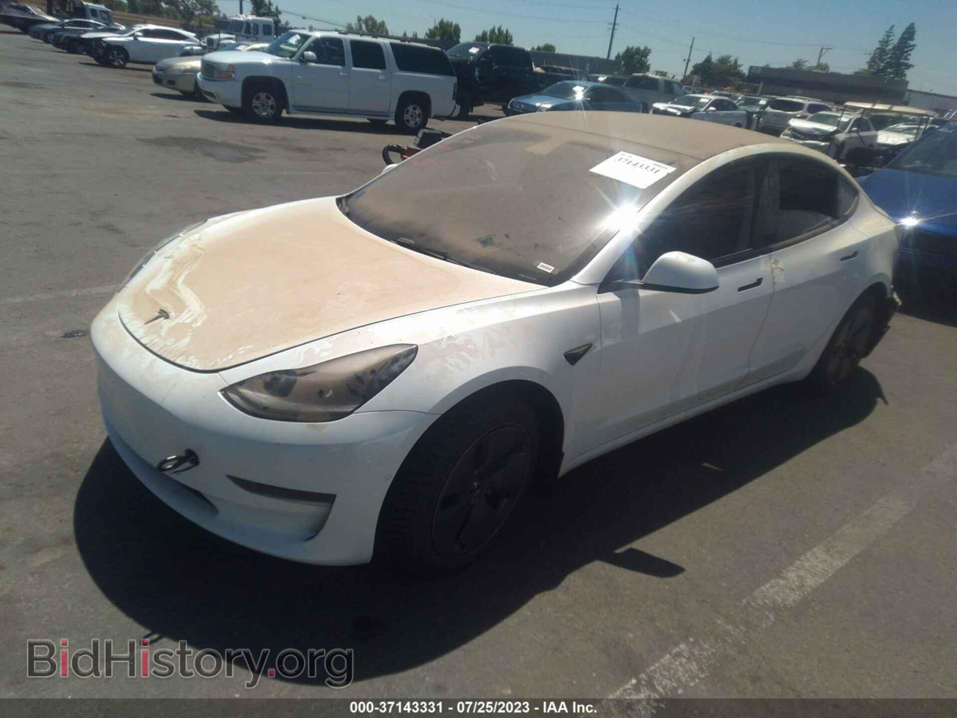 2022 TESLA MODEL 3 - VIN: 5YJ3E1EA7NF317921 - Photo 2