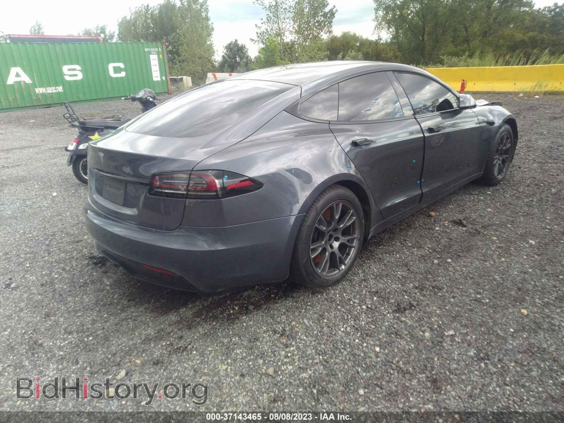 2022 TESLA MODEL S - VIN: 5YJSA1E54NF489477 - Photo 4