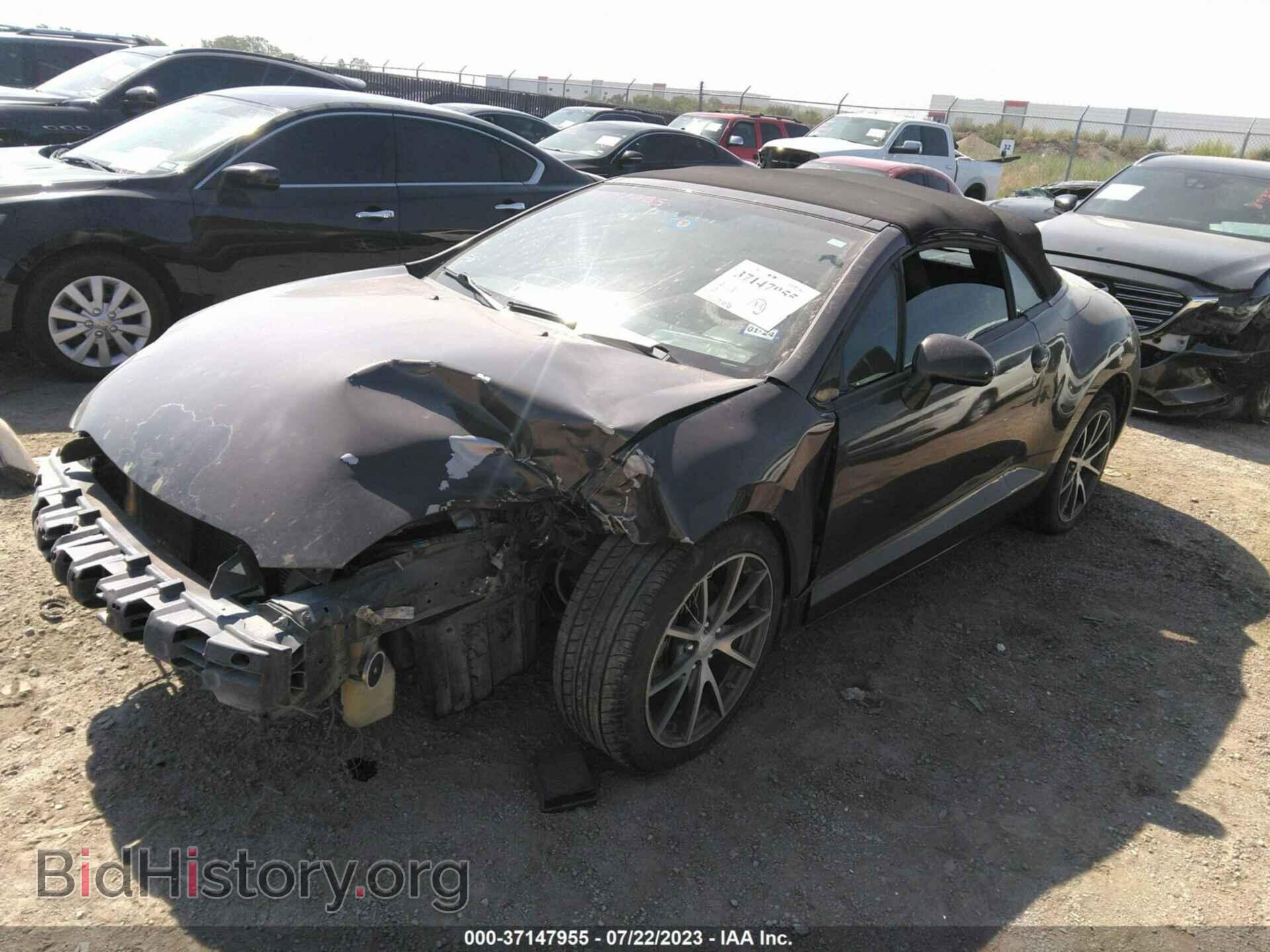 2011 MITSUBISHI ECLIPSE - VIN: 4A37L5EF8BE001562 - Фото 2