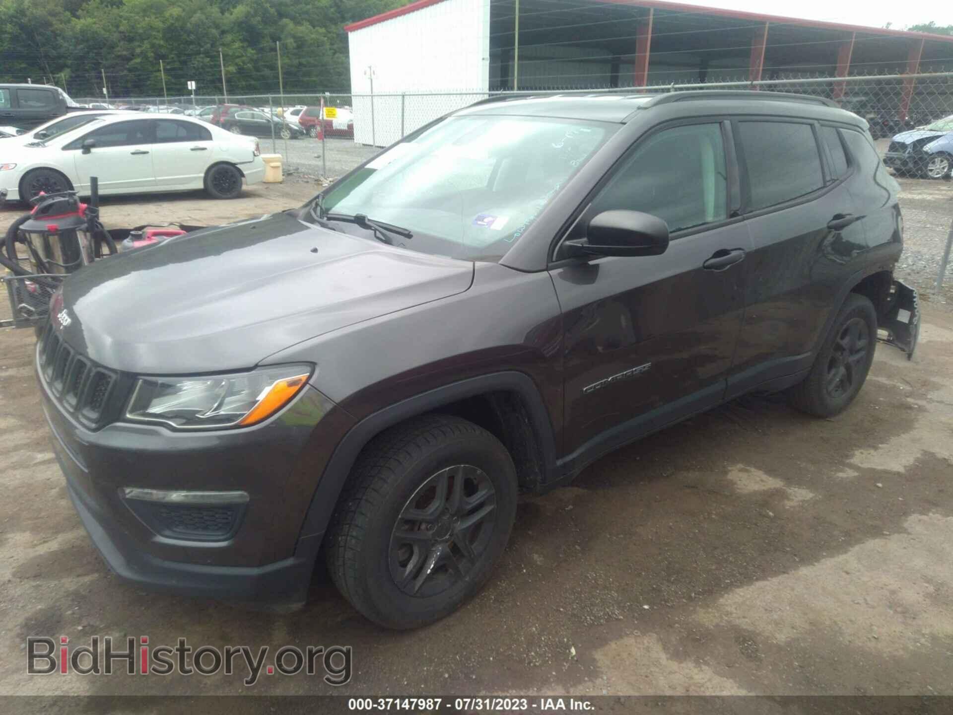 2018 JEEP COMPASS - VIN: 3C4NJDAB5JT201214 - Фото 2