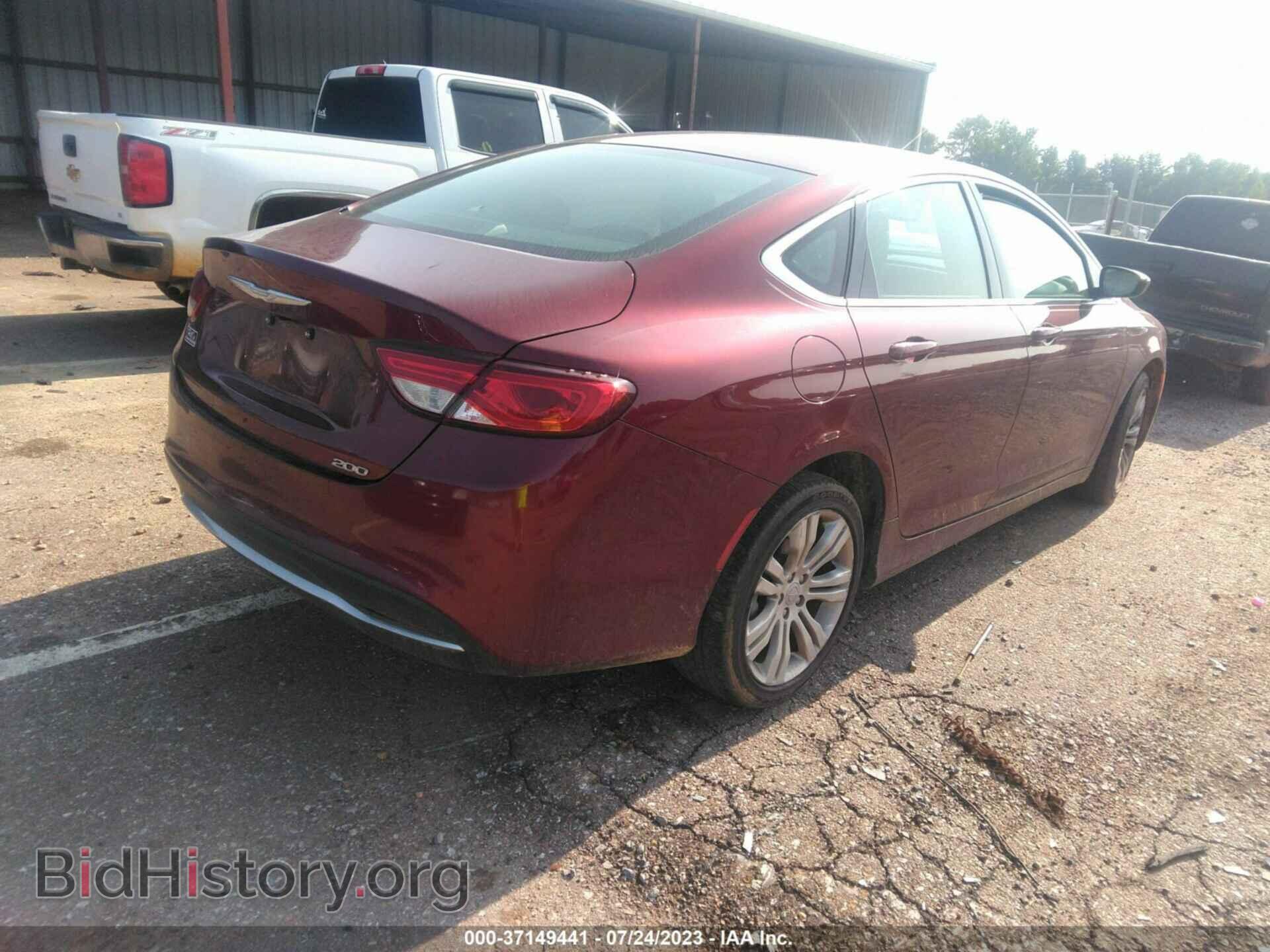 2015 CHRYSLER 200 - VIN: 1C3CCCAB2FN548197 - Фото 4