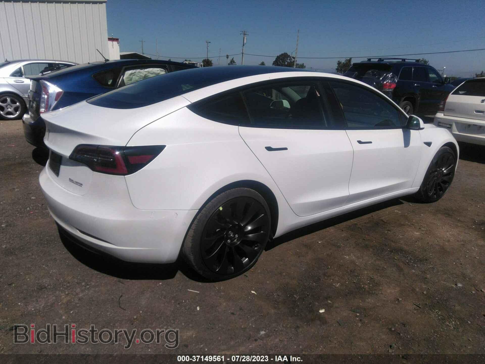 2022 TESLA MODEL 3 - VIN: 5YJ3E1EC7NF130910 - Фото 4