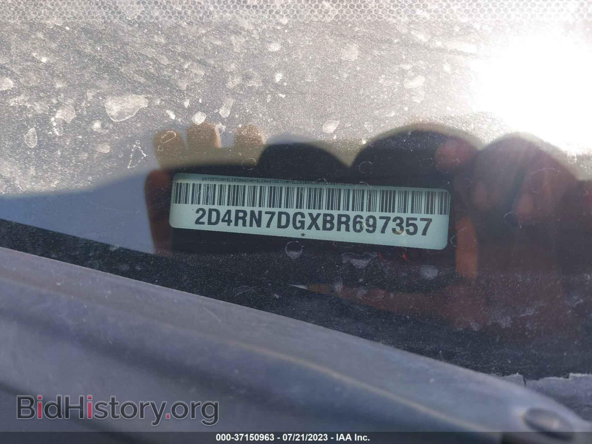 2011 DODGE GRAND CARAVAN - VIN: 2D4RN7DGXBR697357 - Фото 9