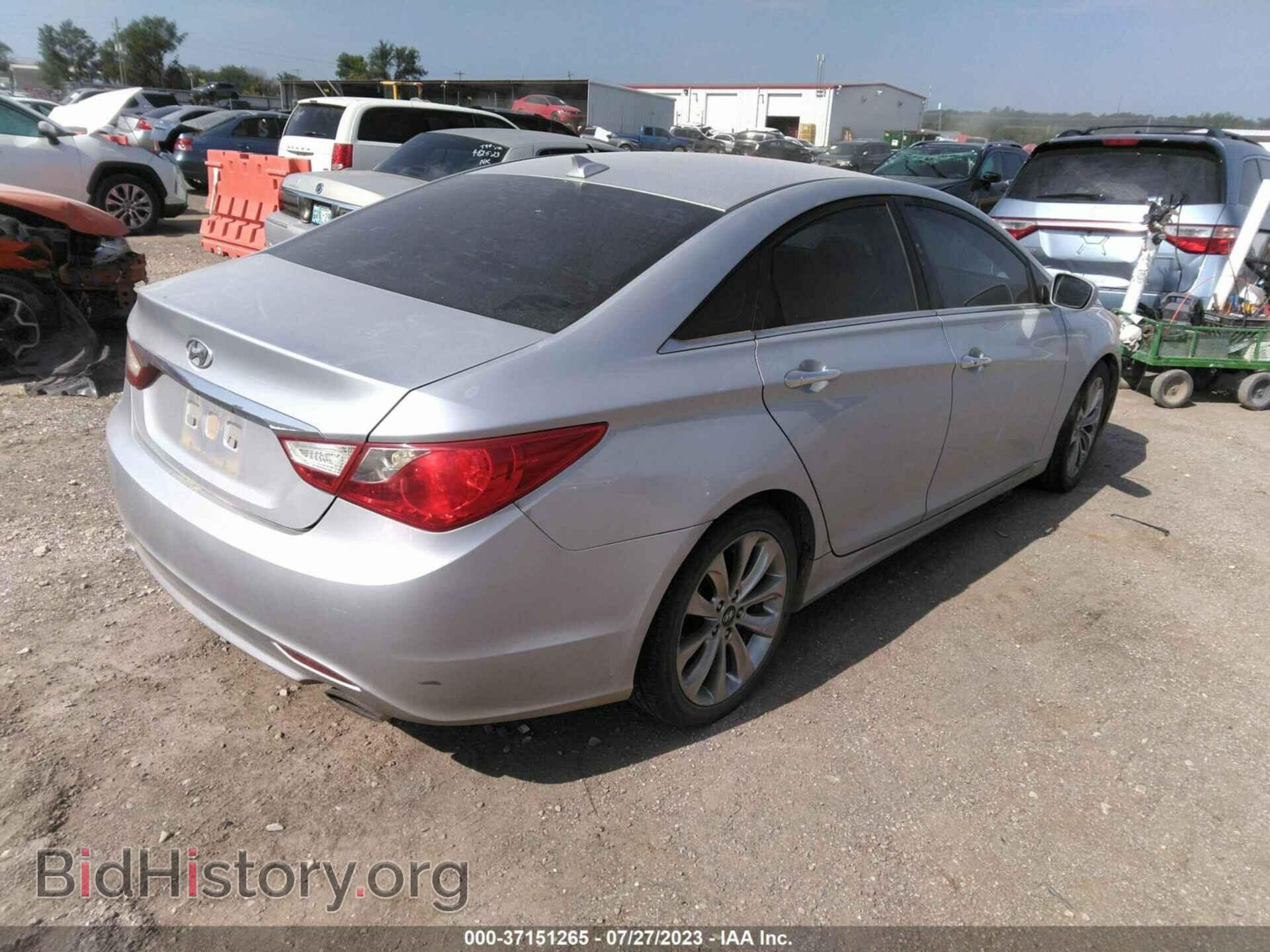 2012 HYUNDAI SONATA - VIN: 5NPEC4AC4CH425970 - Фото 4