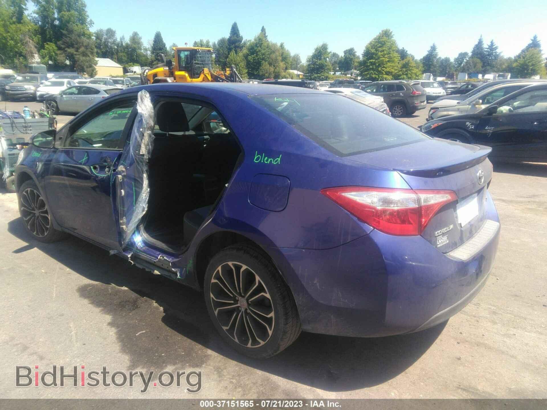 2015 TOYOTA COROLLA - VIN: 5YFBURHE2FP182929 - Фото 3