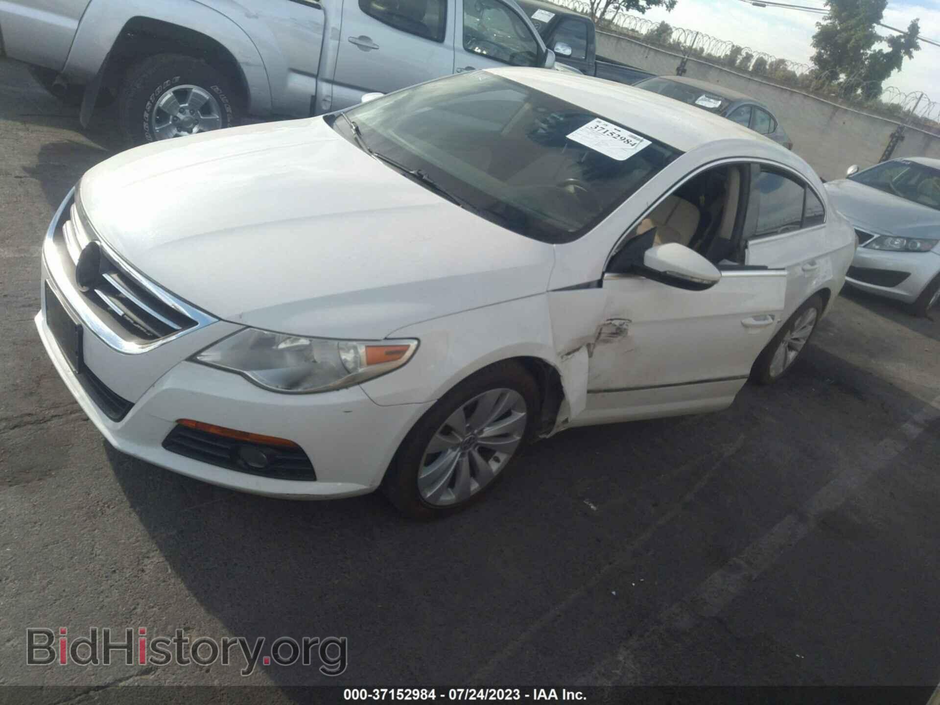 2010 VOLKSWAGEN CC - VIN: WVWMP7ANXAE566350 - Фото 2