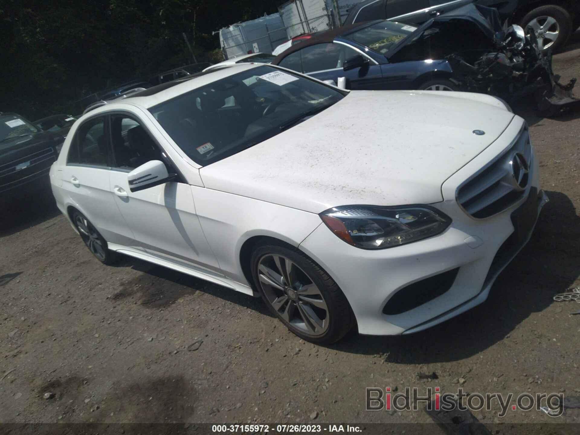 Photo WDDHF8JB7GB237265 - MERCEDES-BENZ E-CLASS 2016