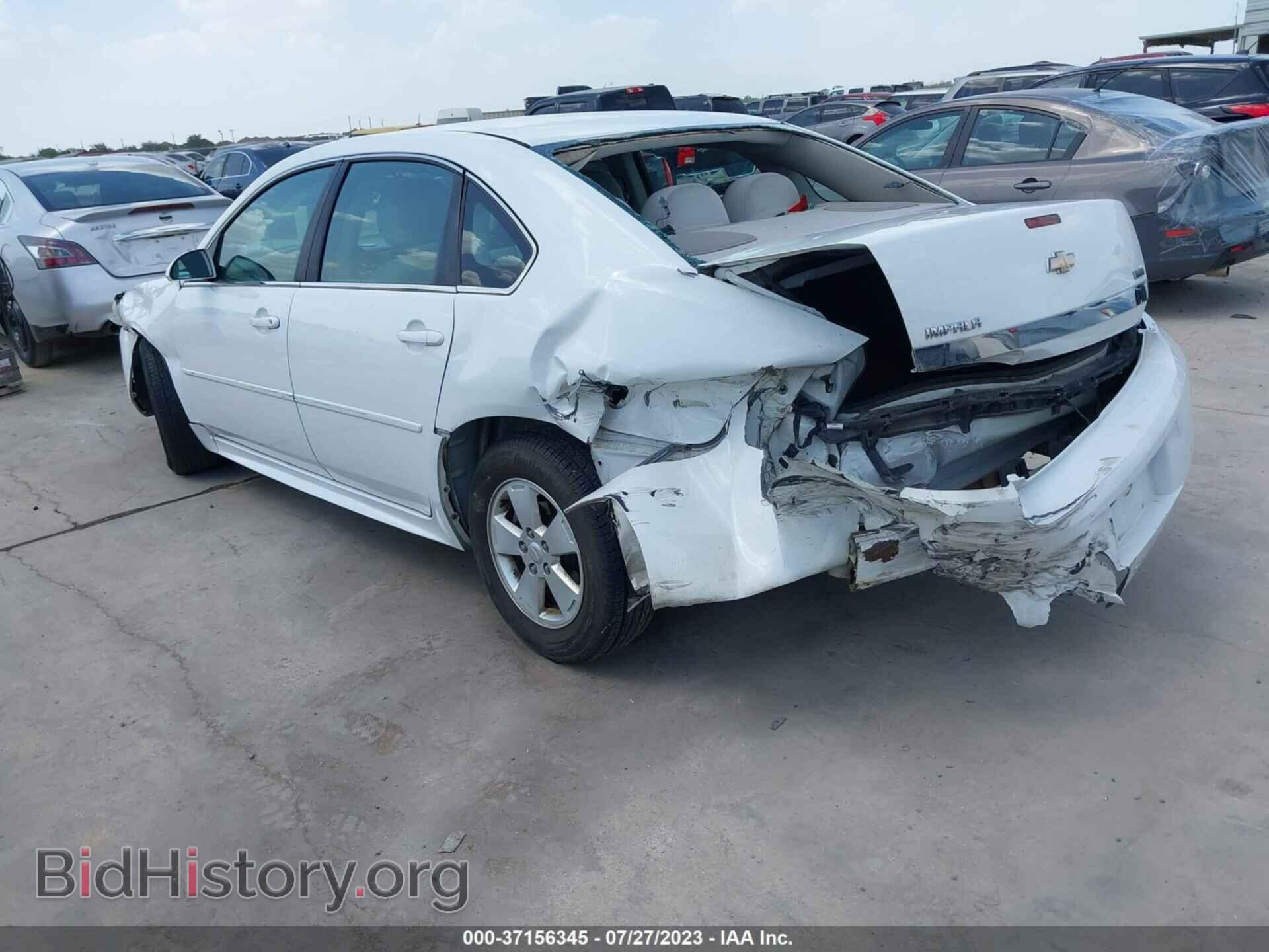 2011 CHEVROLET IMPALA - VIN: 2G1WF5EK7B1294271 - Фото 3