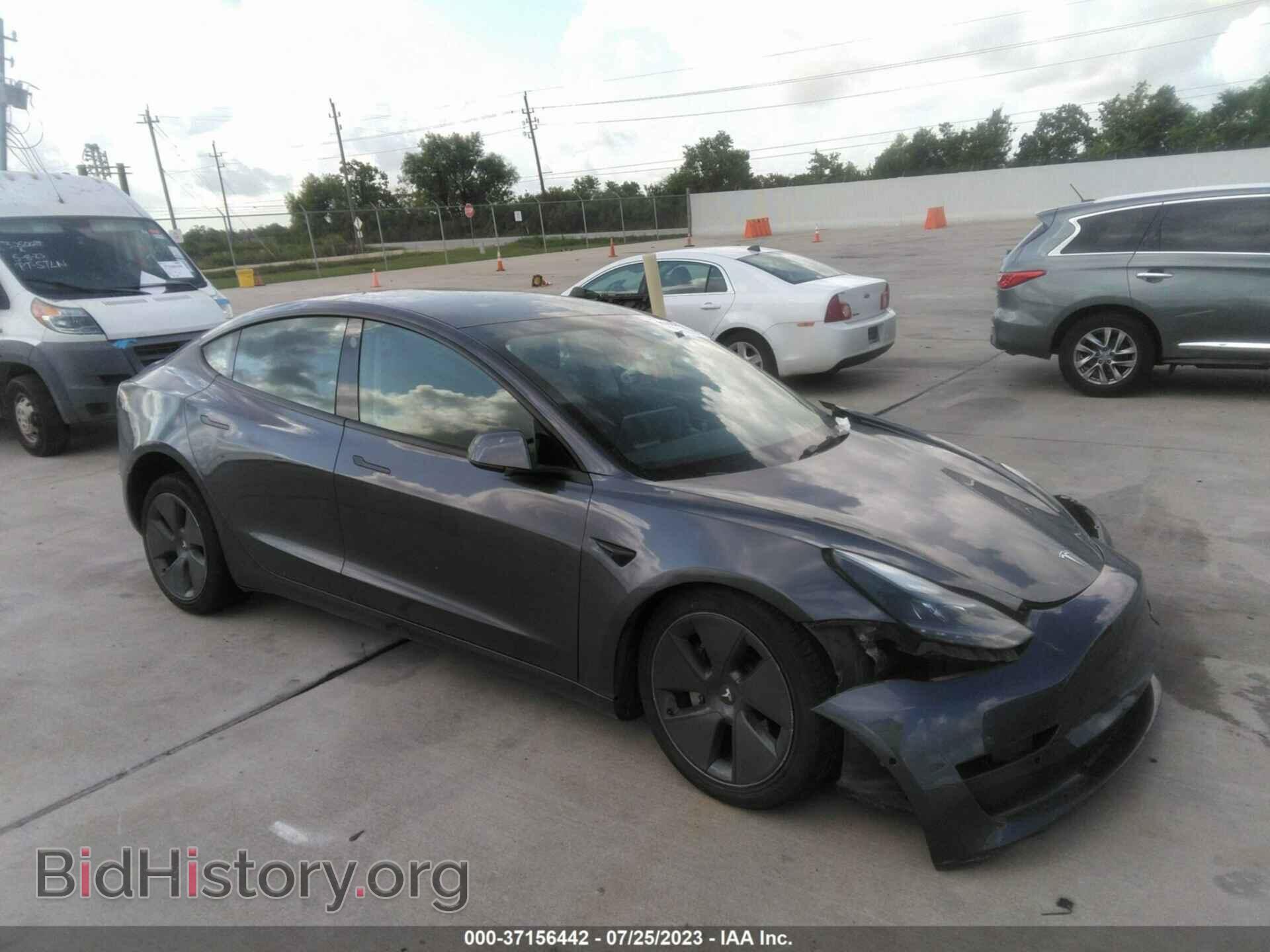Photo 5YJ3E1EA0NF155484 - TESLA MODEL 3 2022