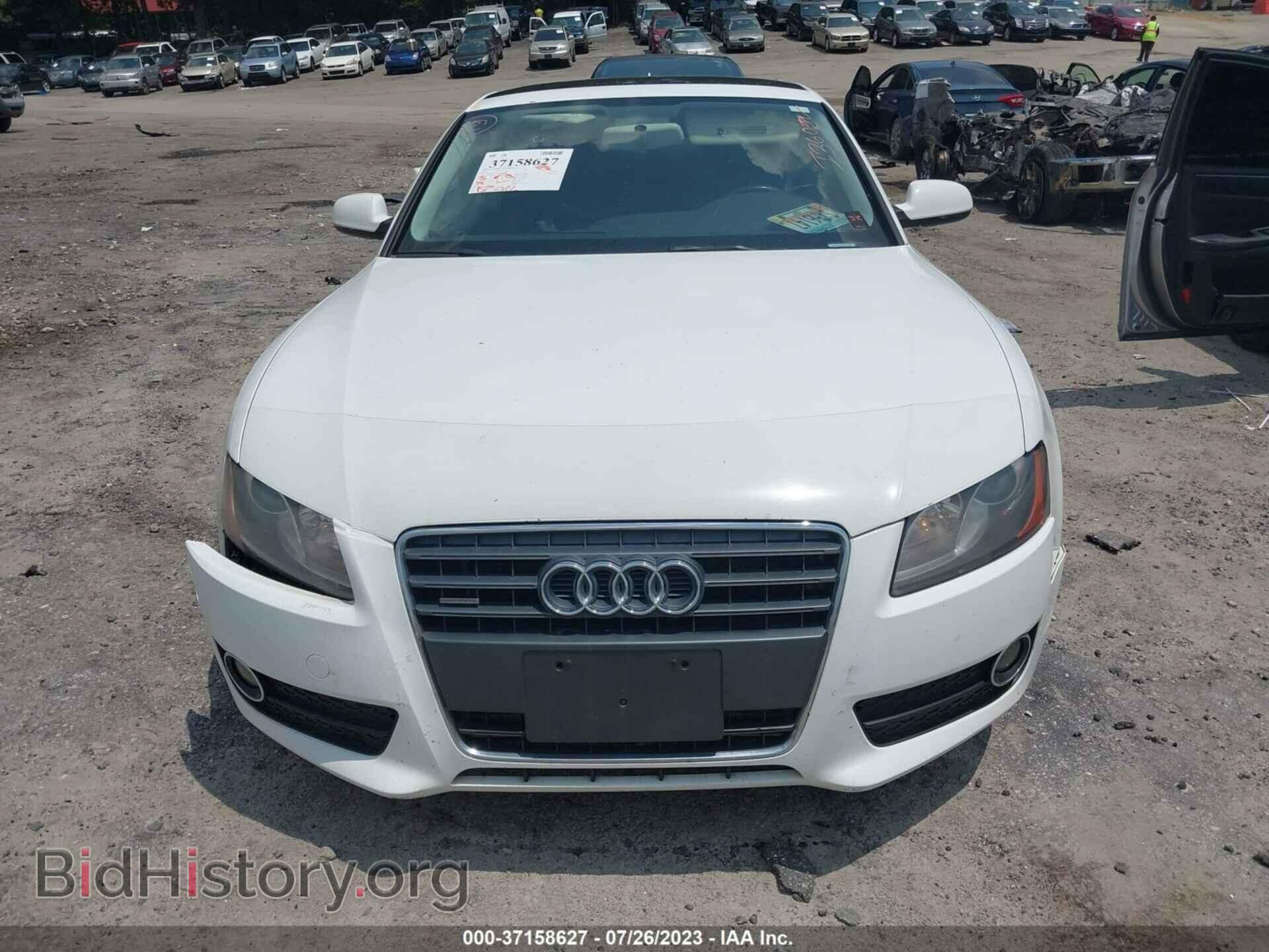 2010 AUDI A5 - VIN: WAUCFAFR1AA075256 - Фото 12