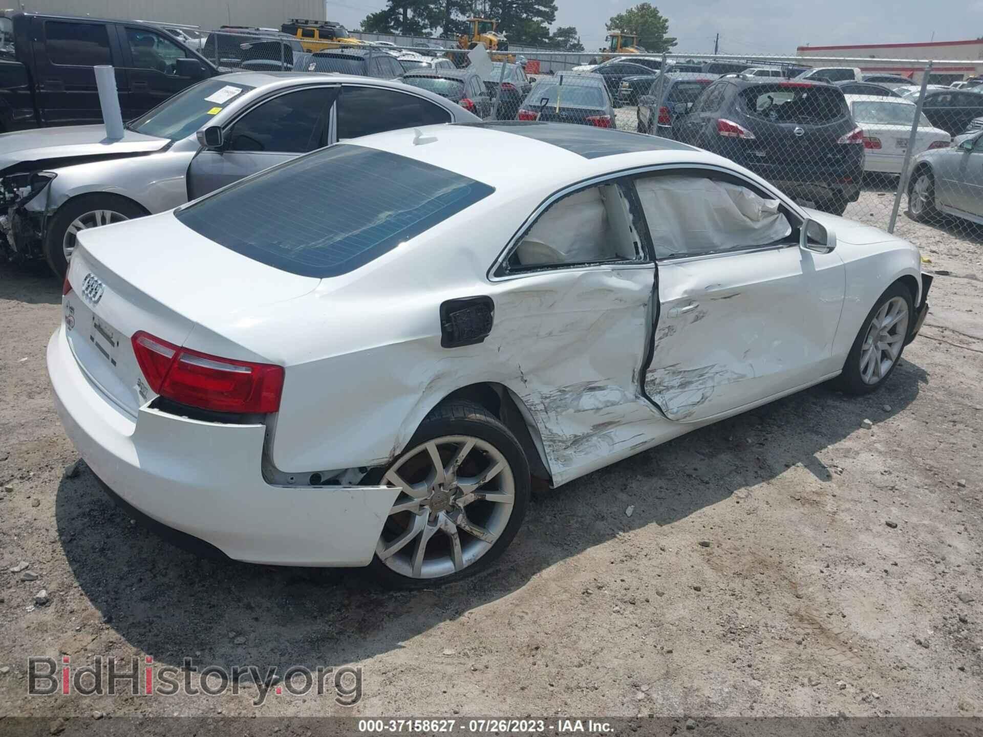 2010 AUDI A5 - VIN: WAUCFAFR1AA075256 - Фото 4