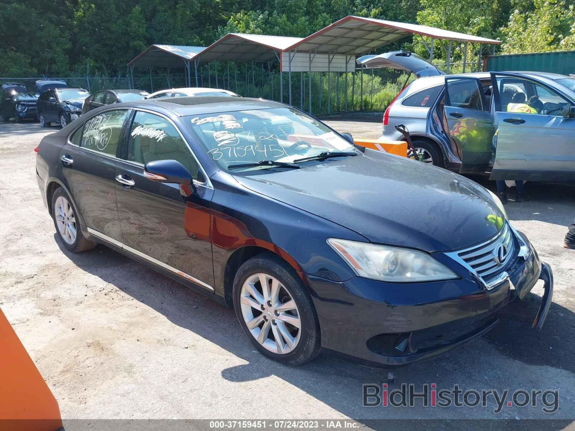 Photo JTHBK1EG1A2383319 - LEXUS ES 350 2010