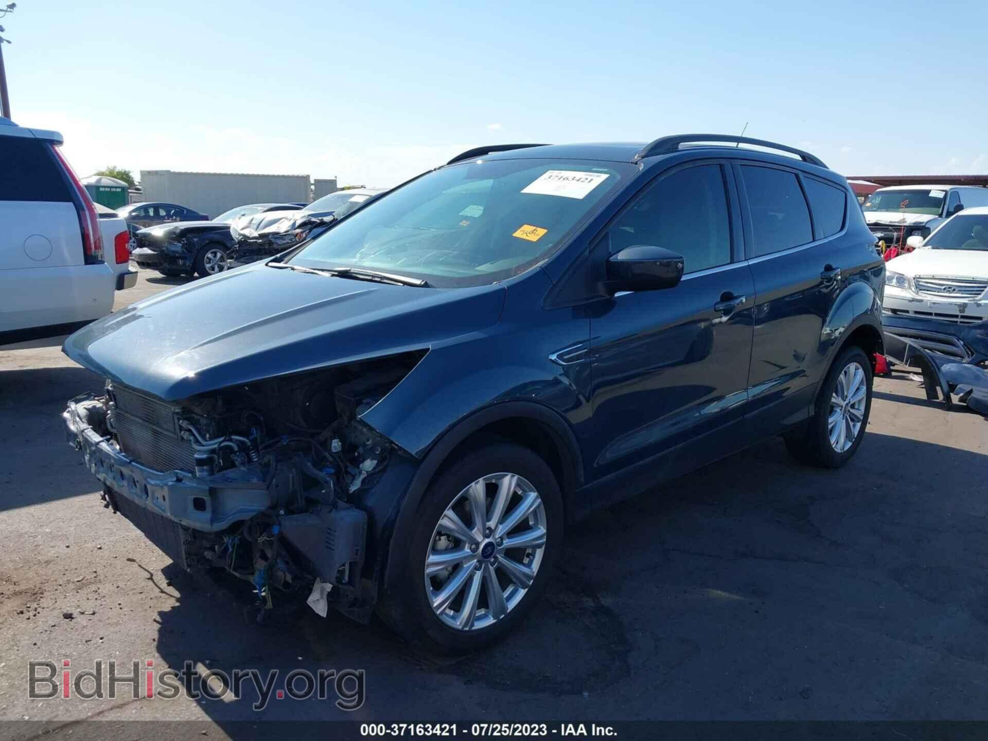 2019 FORD ESCAPE - VIN: 1FMCU0HD7KUB28512 - Фото 2