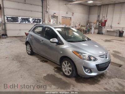 2012 Mazda MAZDA2 Touring, gray — VIN JM1DE1LY4C0142267, IAAI