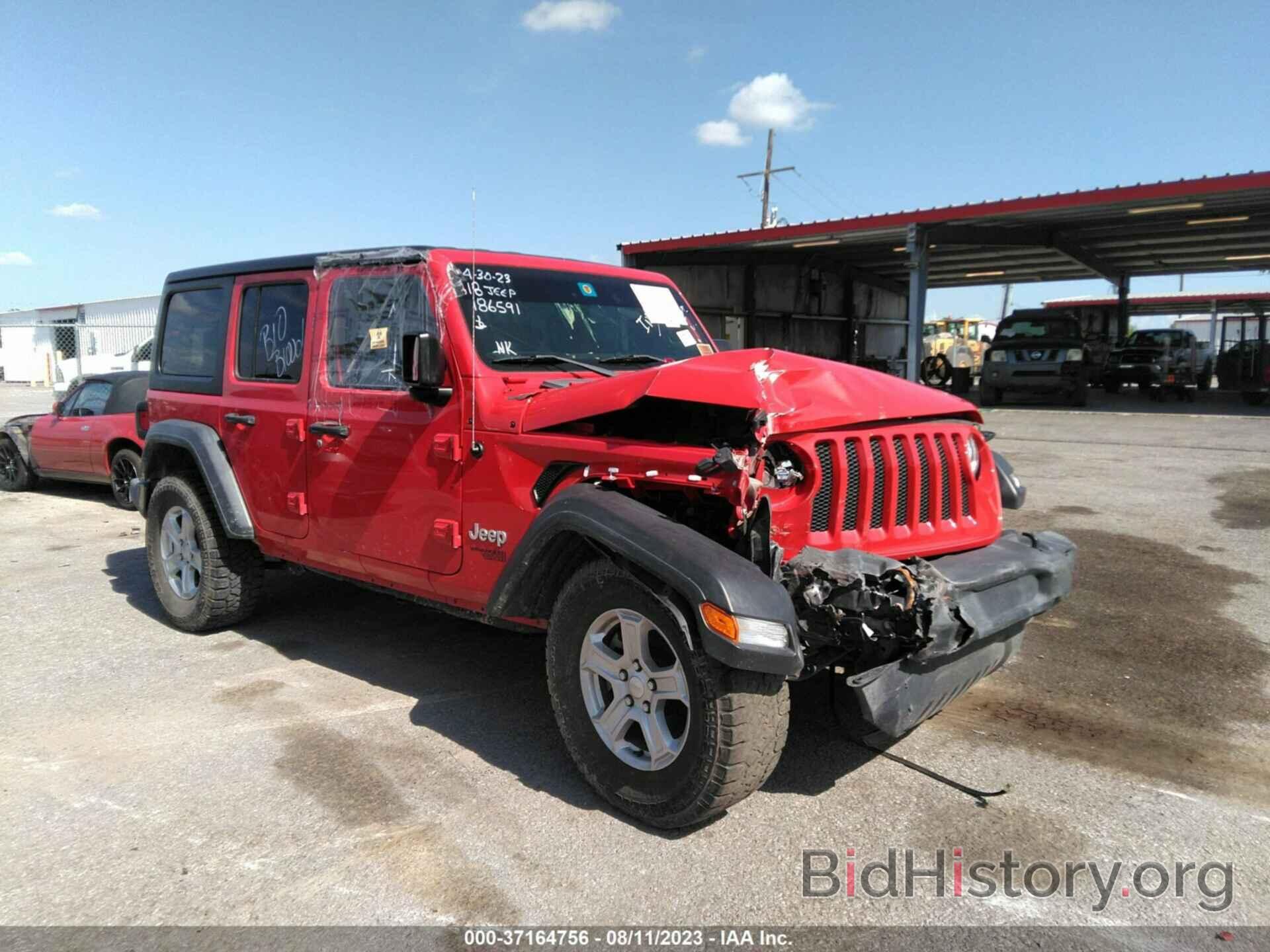 Photo 1C4HJXDG2JW186591 - JEEP WRANGLER UNLIMITED 2018