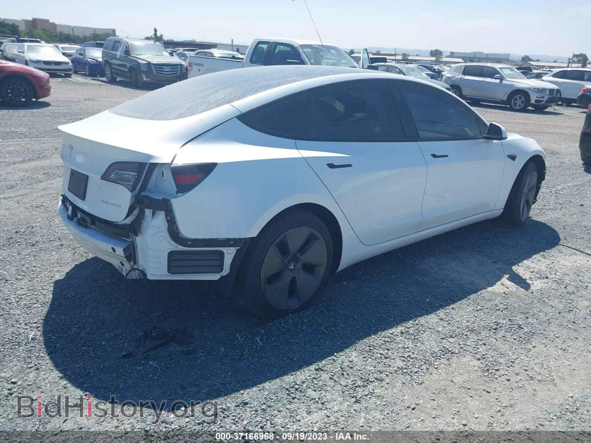 2022 TESLA MODEL 3 - VIN: 5YJ3E1EB2NF136542 - Фото 4