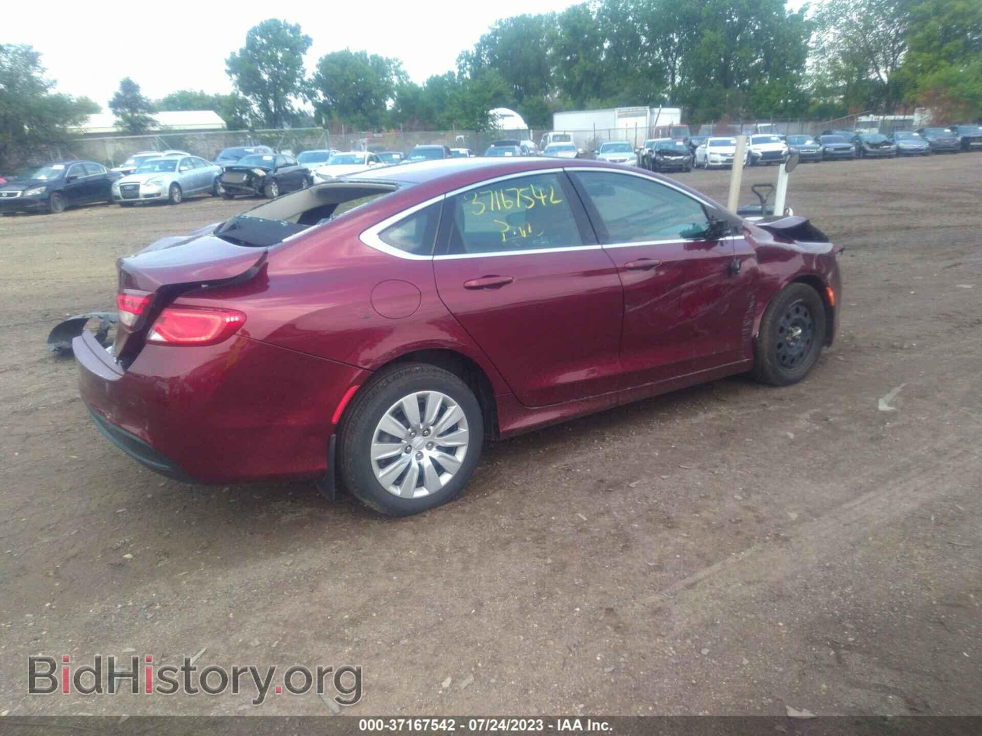 2016 CHRYSLER 200 - VIN: 1C3CCCFB2GN107292 - Фото 4