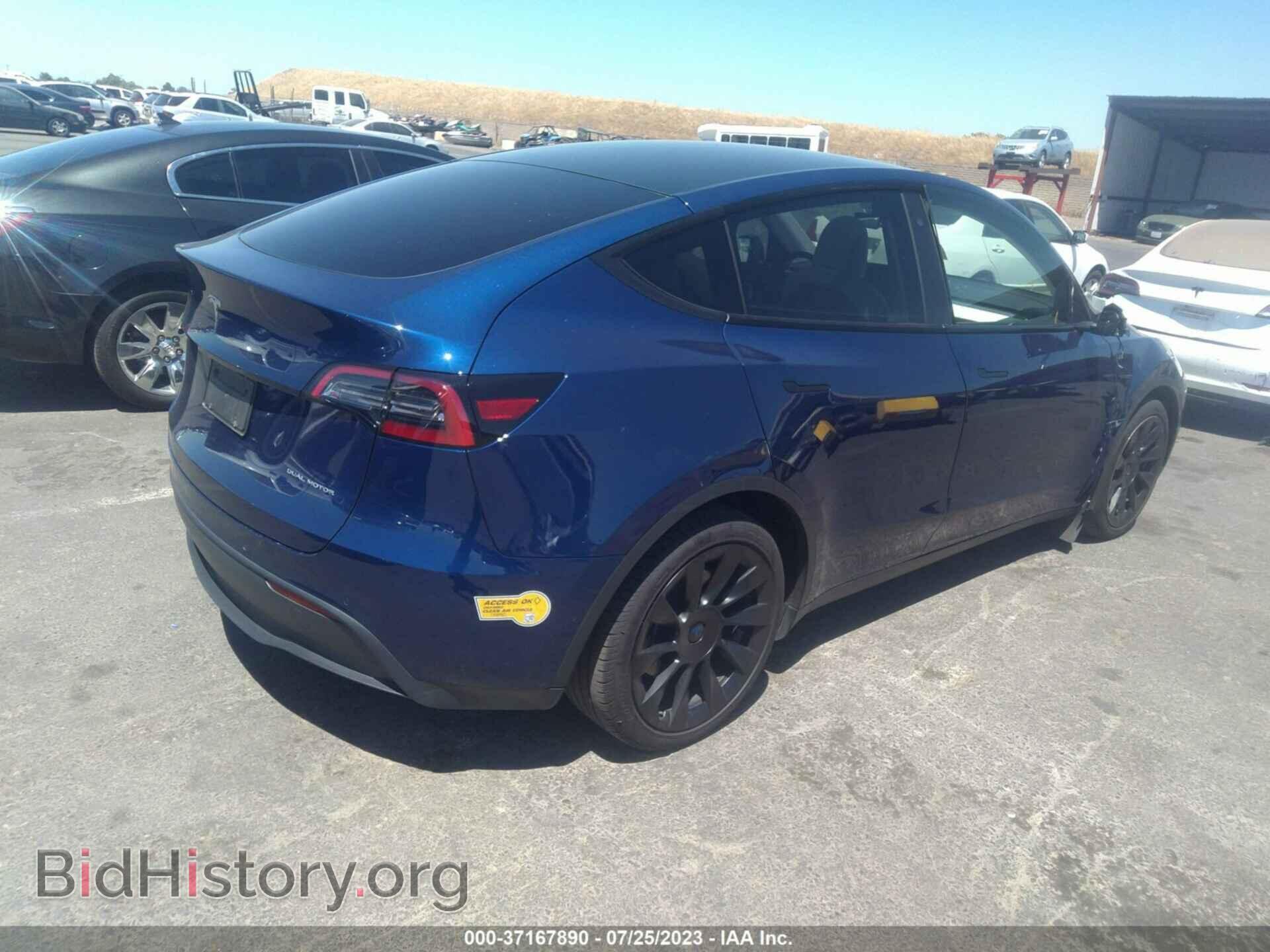 2021 TESLA MODEL Y - VIN: 5YJYGDEEXMF095863 - Фото 4
