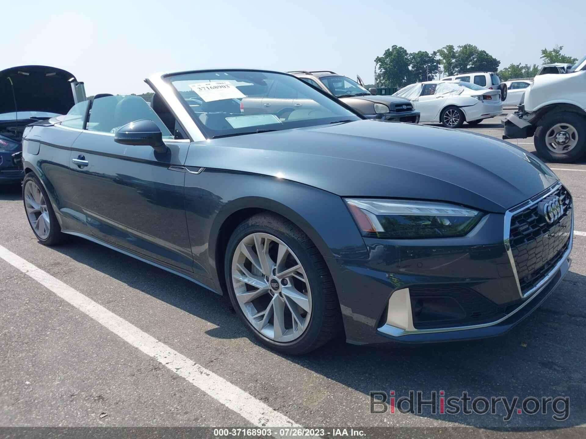 Photo WAUWAGF53MN002043 - AUDI A5 CABRIOLET 2021