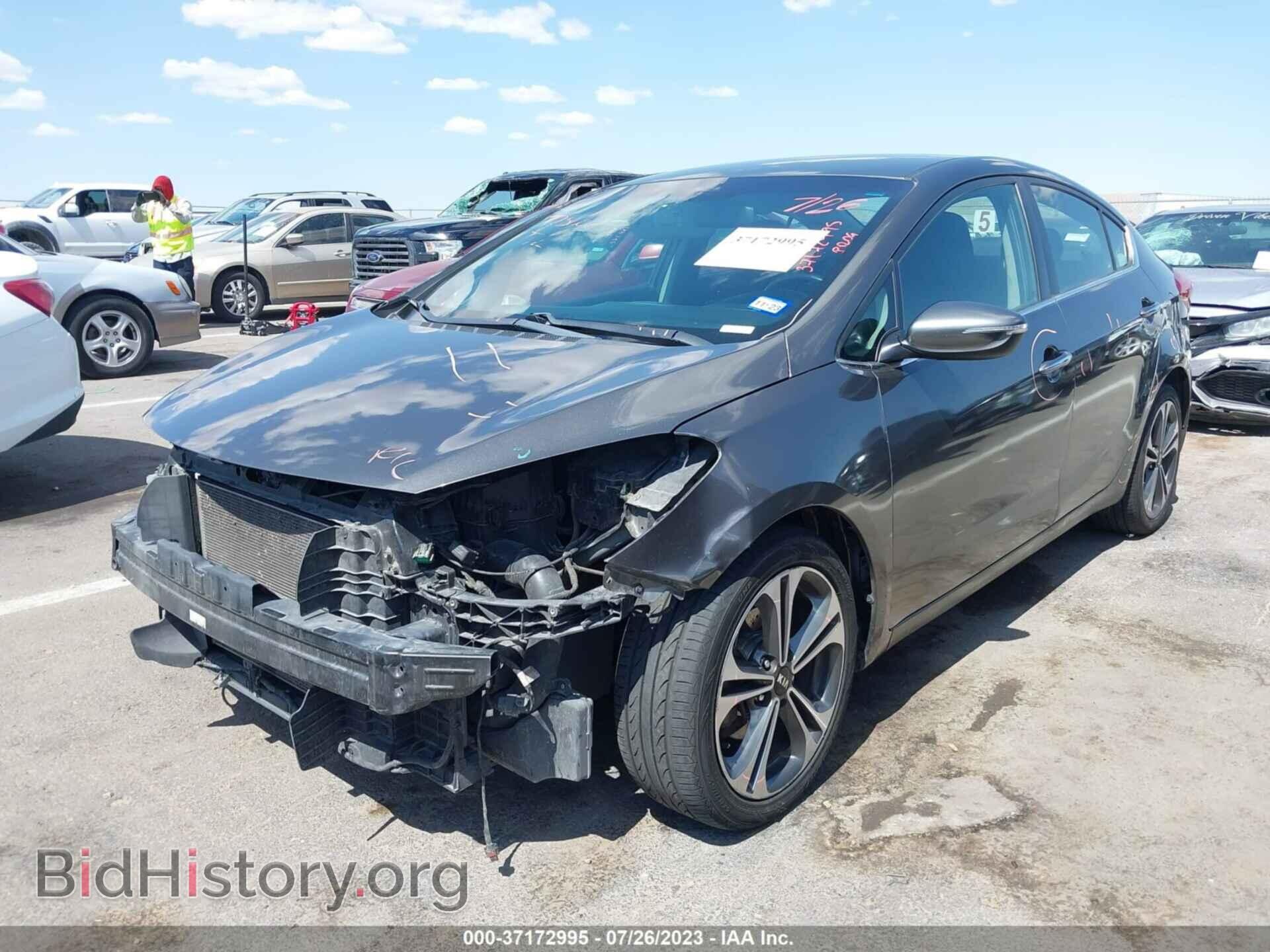 2014 KIA FORTE - VIN: KNAFX4A86E5117042 - Фото 2