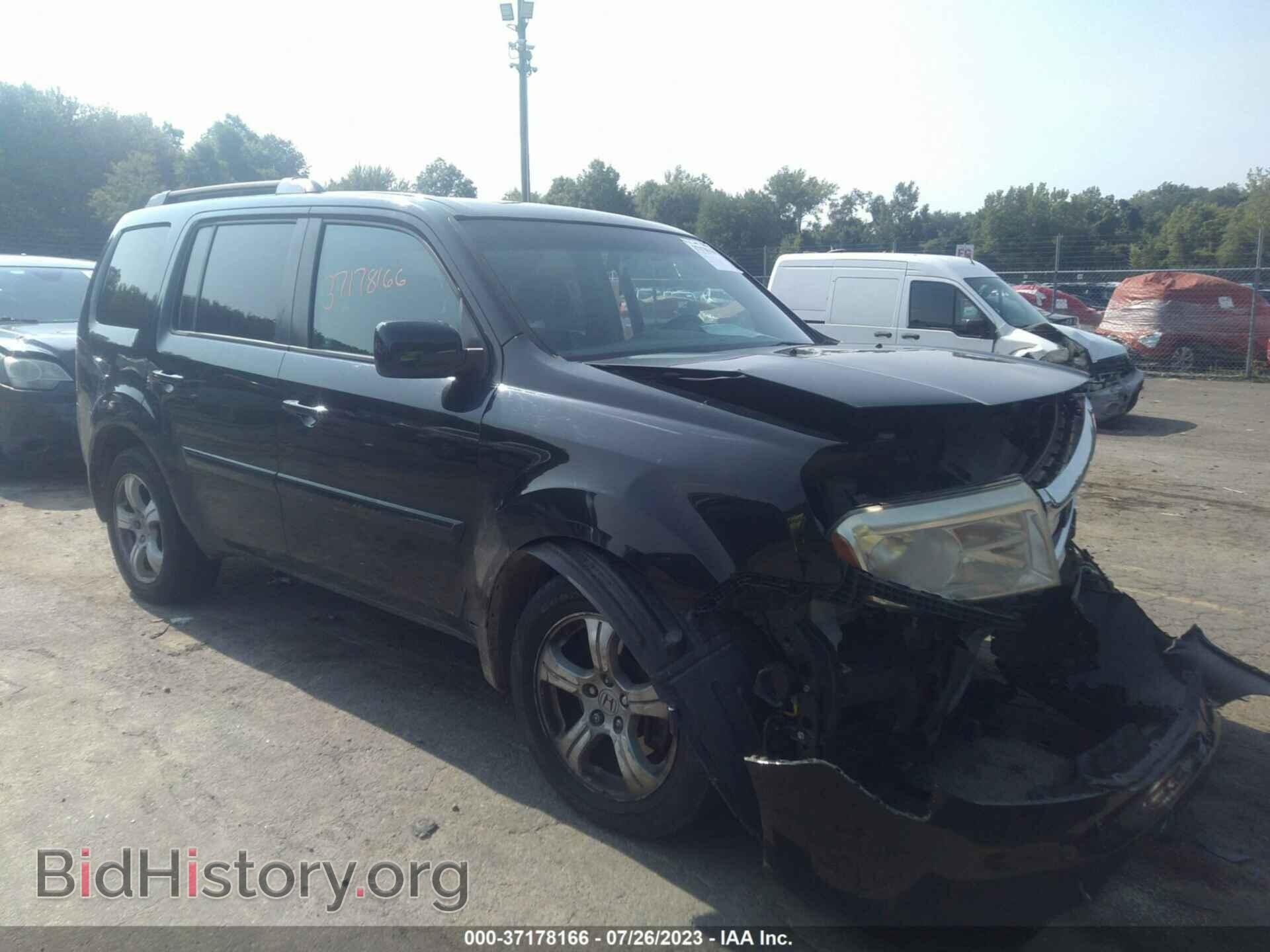 Фотография 5FNYF4H47CB009655 - HONDA PILOT 2012