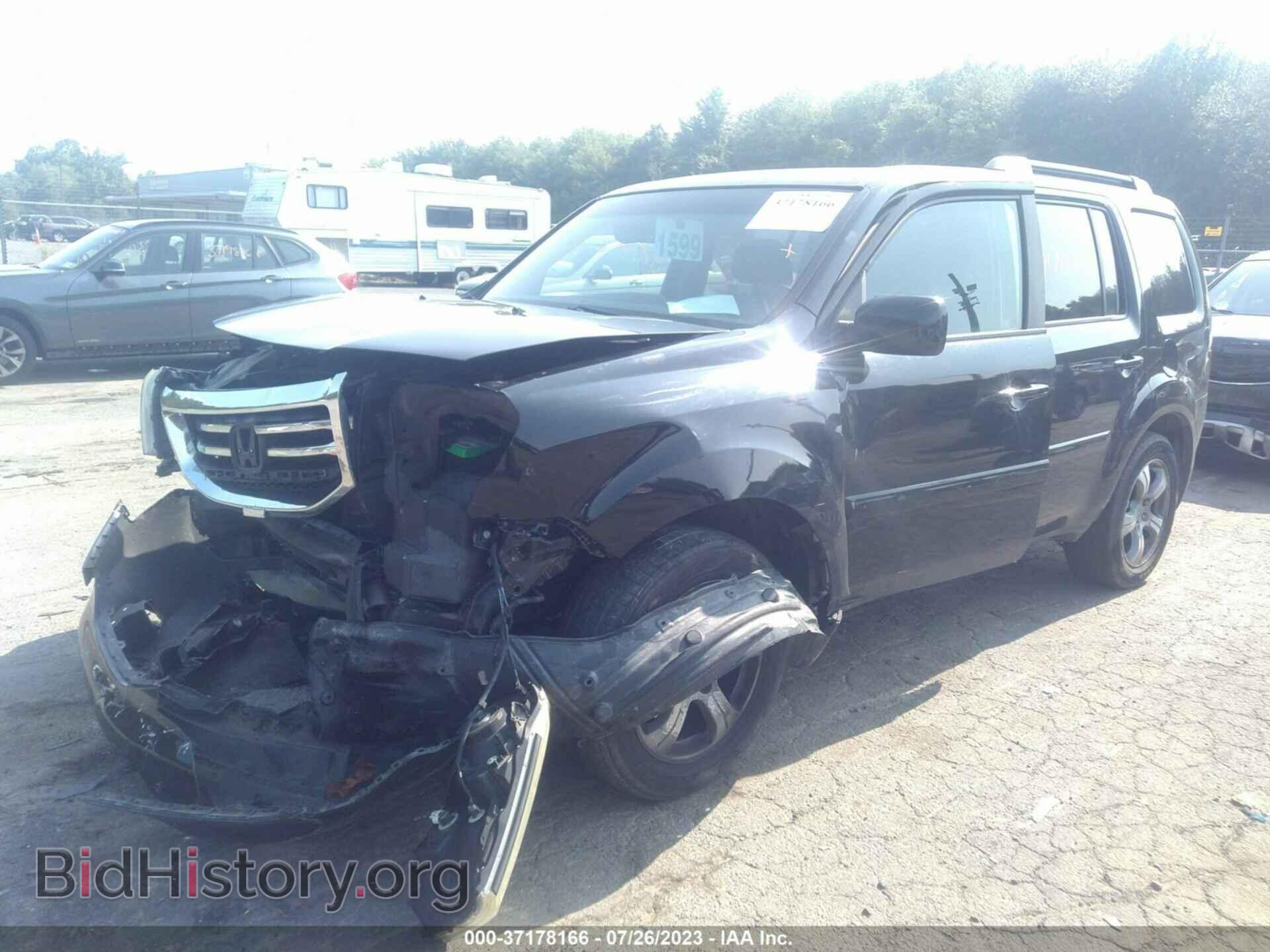 2012 HONDA PILOT - VIN: 5FNYF4H47CB009655 - Фото 2