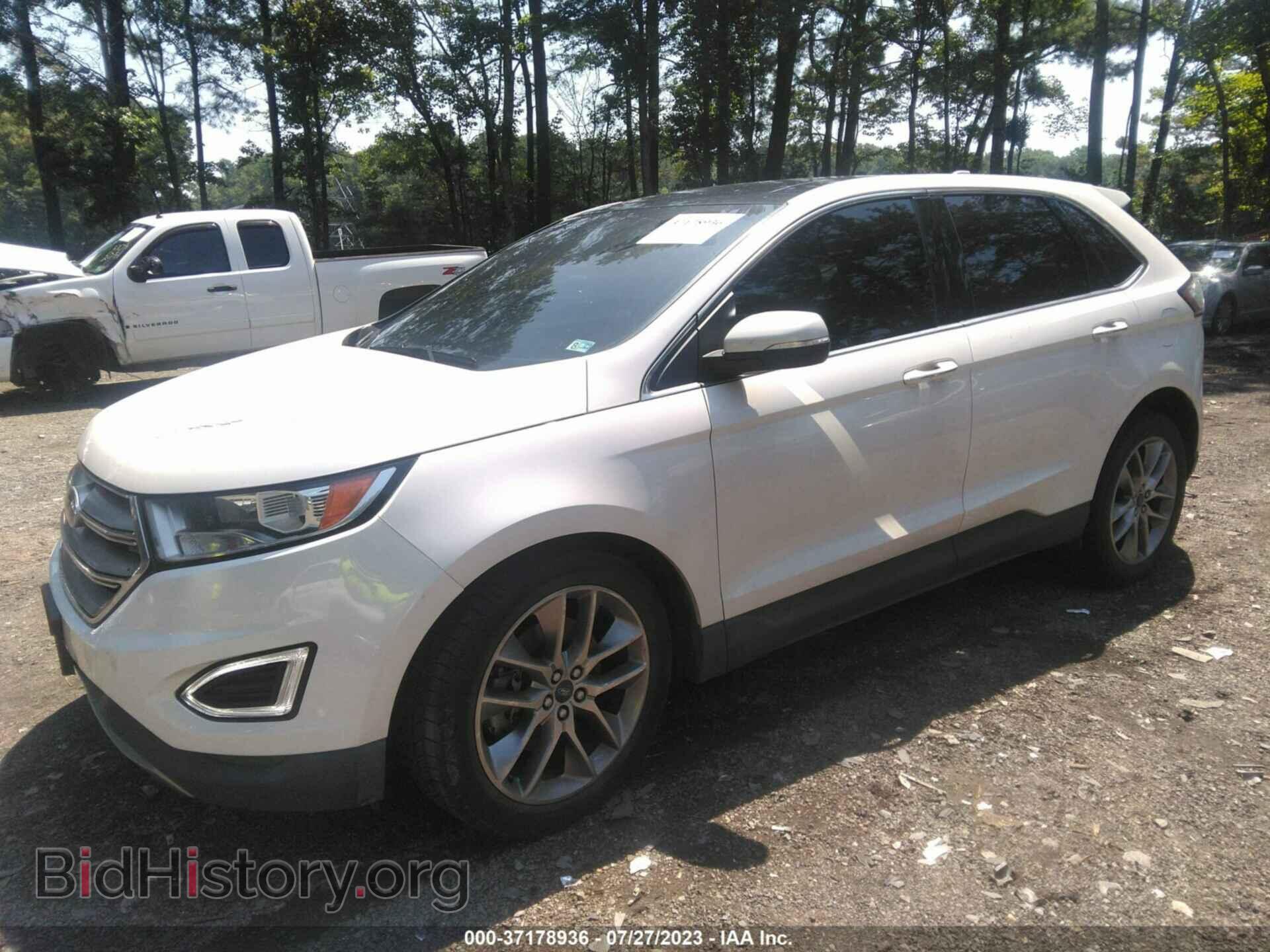 2015 FORD EDGE - VIN: 2FMTK4K93FBB99977 - Photo 2