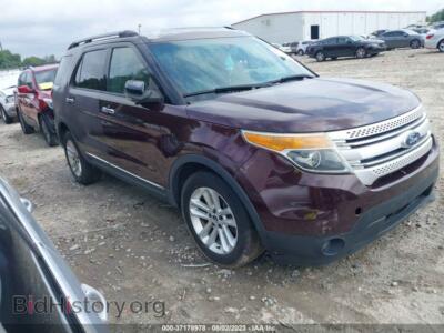 2011 Ford EXPLORER XLT, бордовый — VIN 1FMHK8D82BGA06268, IAAI